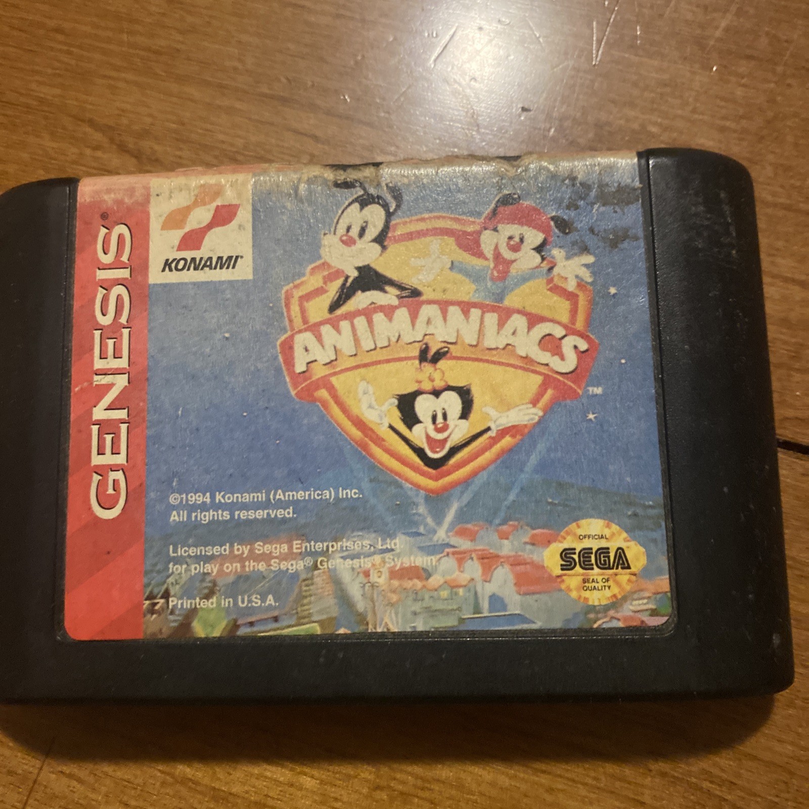 Animaniacs SEGA Genesis Cartridge Only
