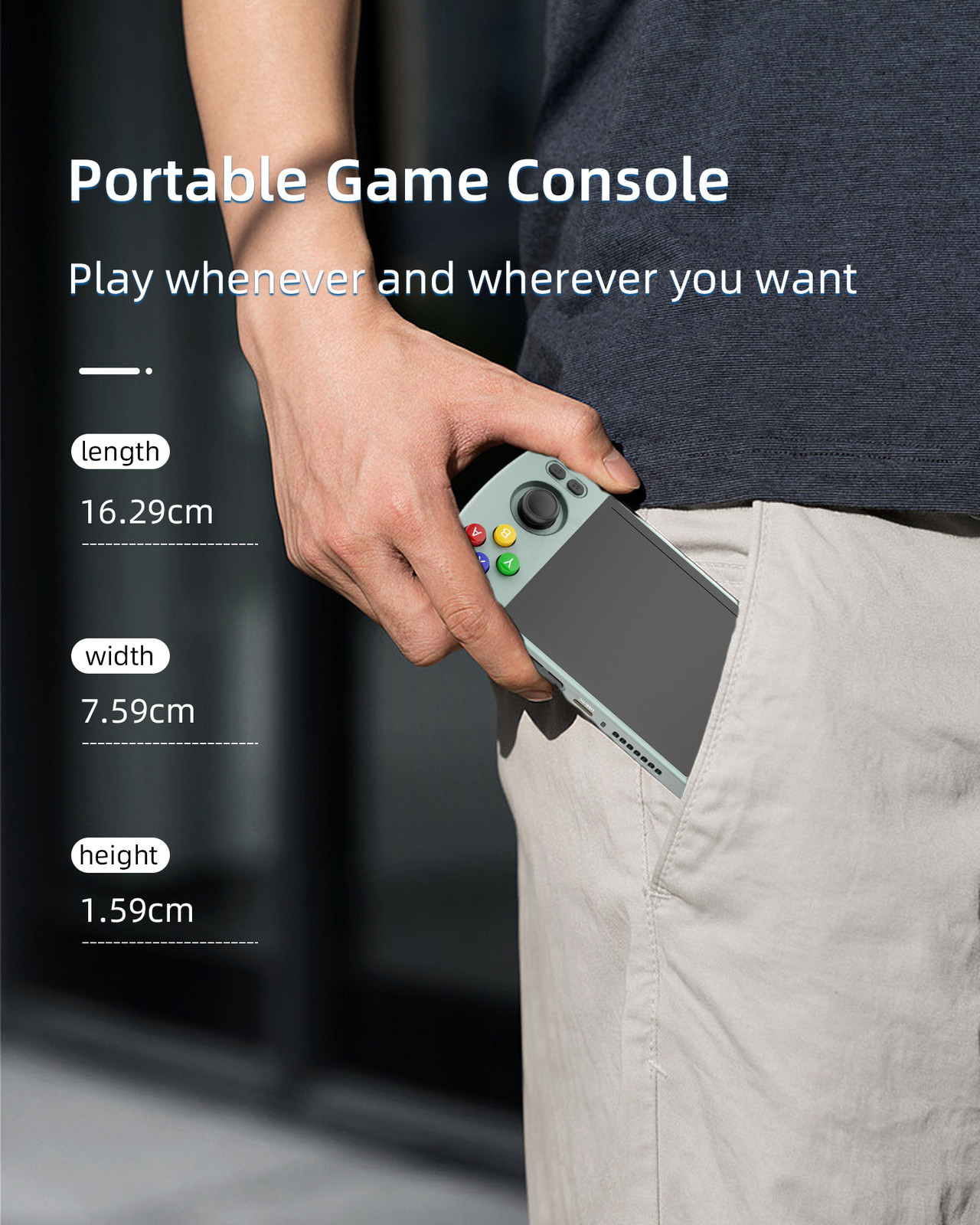 ANBERNIC RG405M Handheld Game Console 4” IPS Touch Screen Android12 3000+ Games