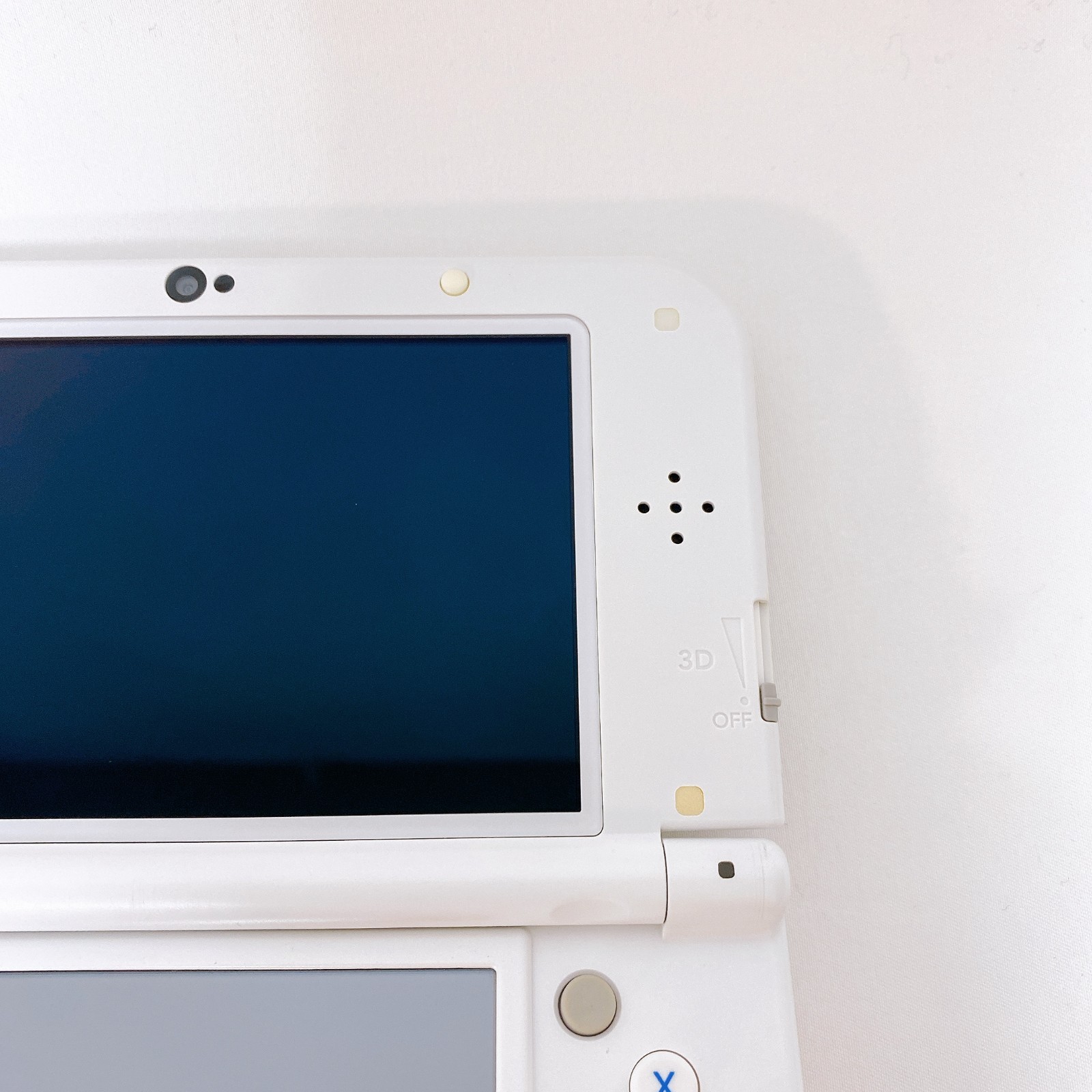 【Dual IPS】 New Nintendo 3DS XL LL Pearl White Stylus Japan Tested Working Rank S