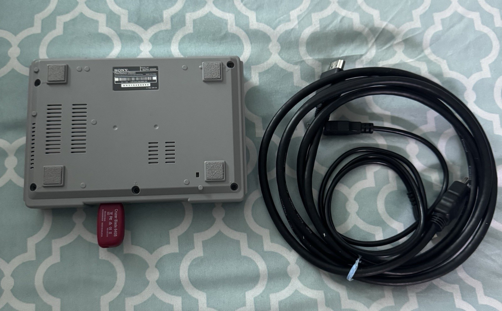 Sony PlayStation Classic Mini Fully Loaded No Controllers Check It Out!