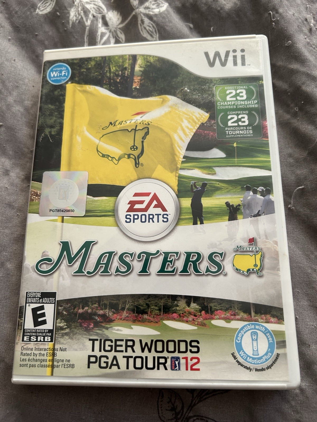 Tiger Woods PGA Tour 12: The Masters (Nintendo Wii, 2011) CIB Complete