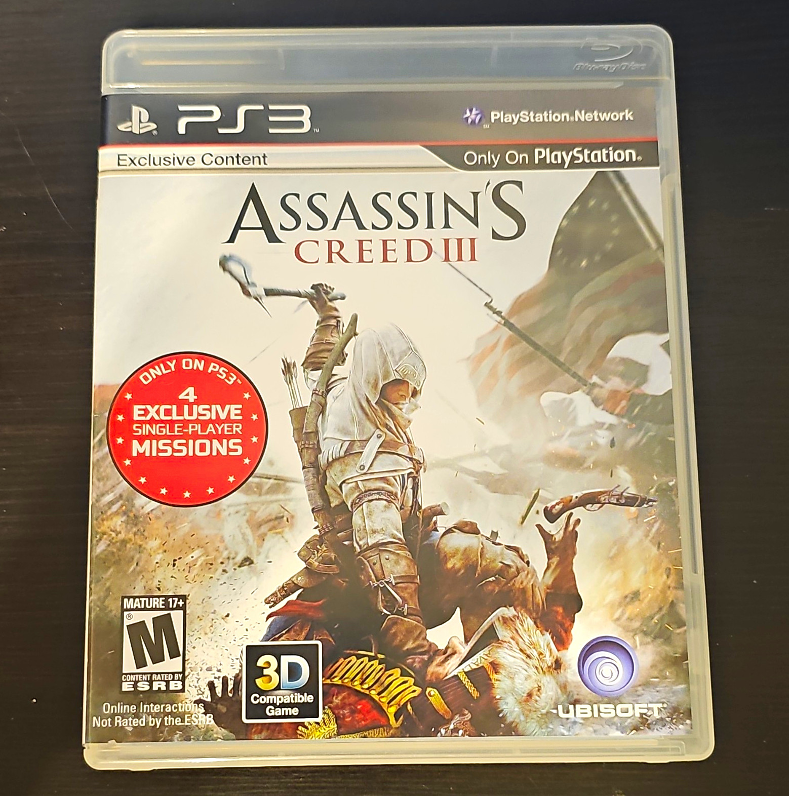 Ubisoft Assassin’s Creed III (Sony PlayStation 3, PS3) M Multiplayer 3D