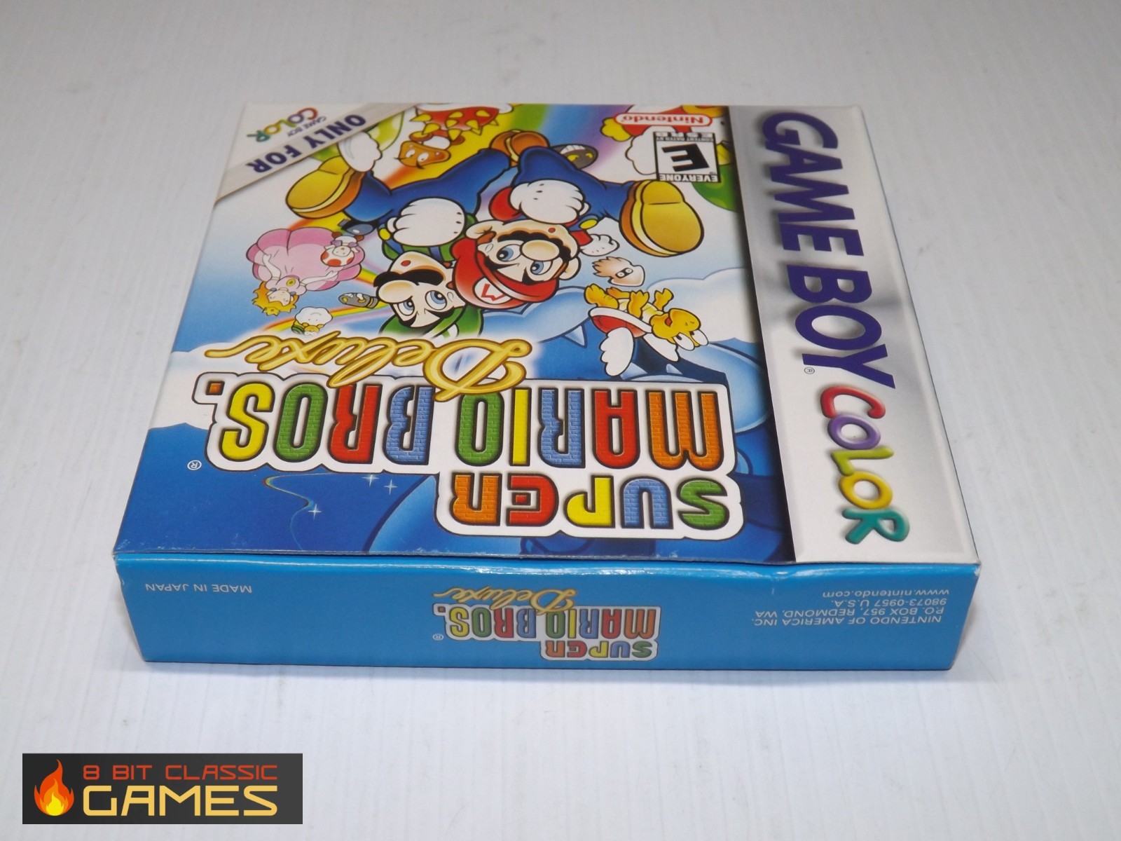 NEW BATTERY! Super Mario Bros. Deluxe – COMPLETE BOX – NINTENDO Gameboy – 77a