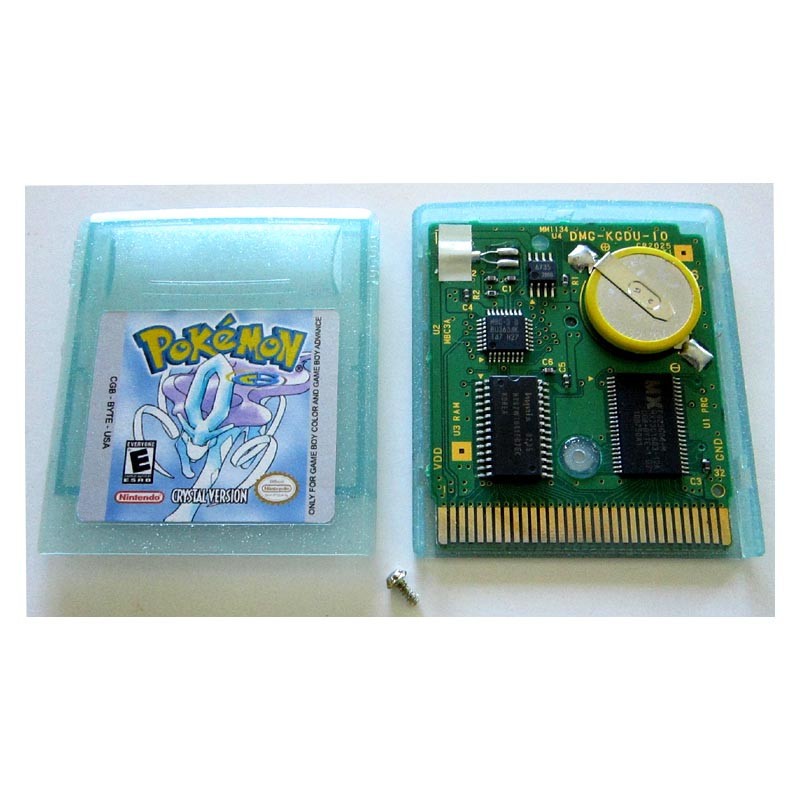 Pokemon Crystal Version * New Save Battery * (Nintendo Game Boy Color) – READ