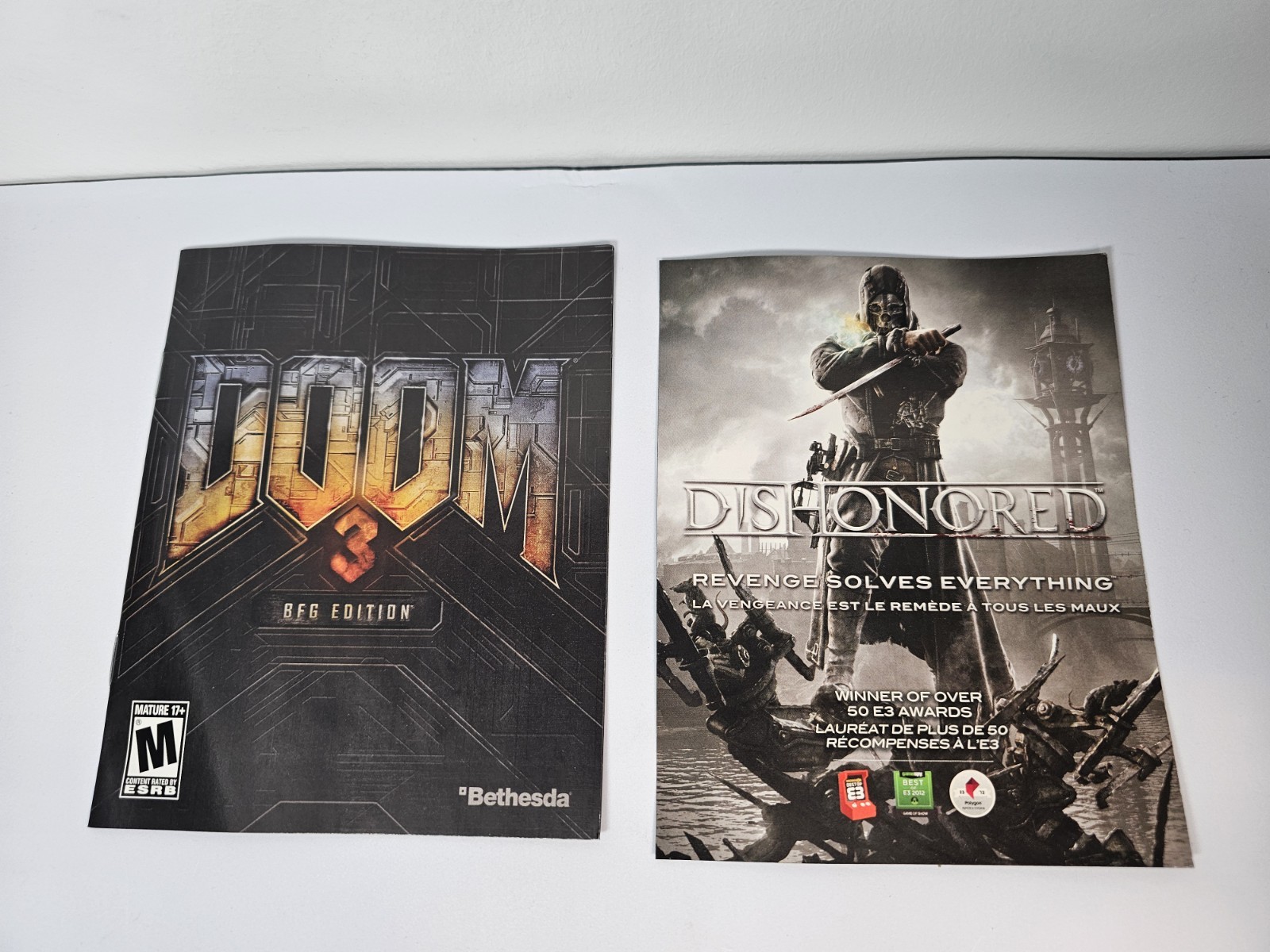 Doom 3 BFG Edition (Sony PlayStation 3, 2012) CIB Tested And Working