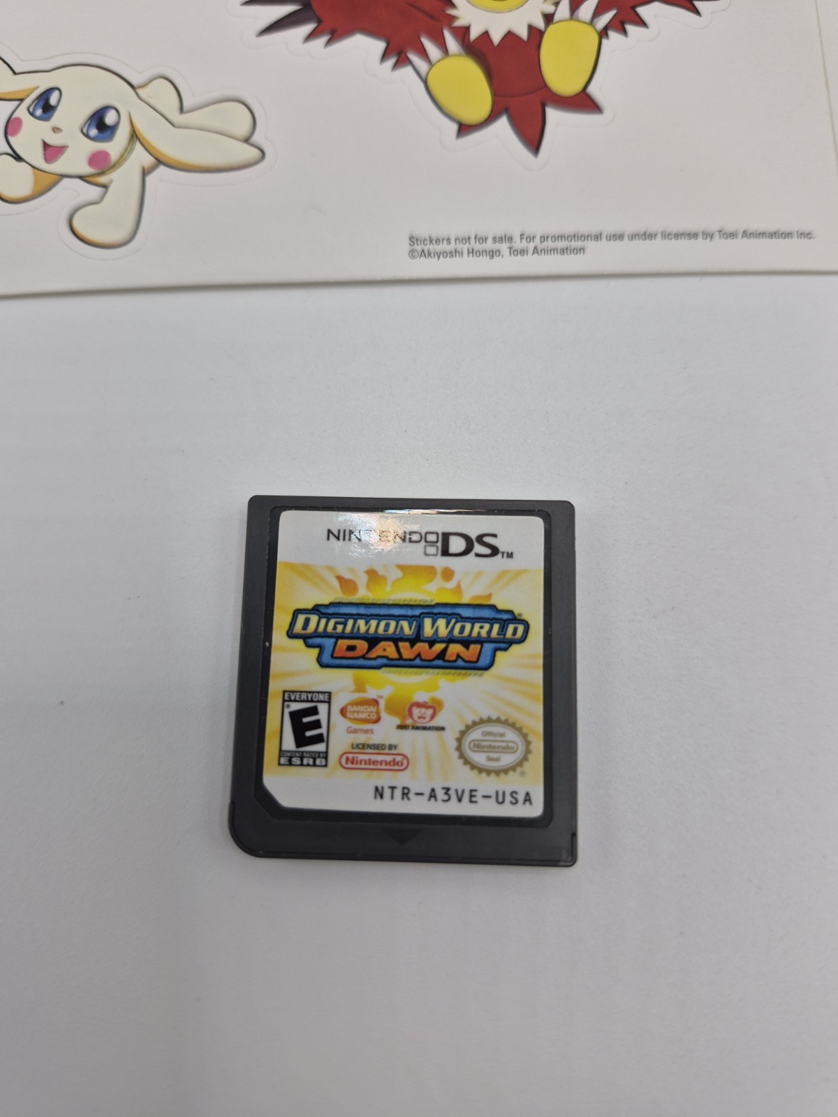 Digimon World: Dawn (Nintendo DS, 2007) with Stickers CIB Mint Rare Retro Tested