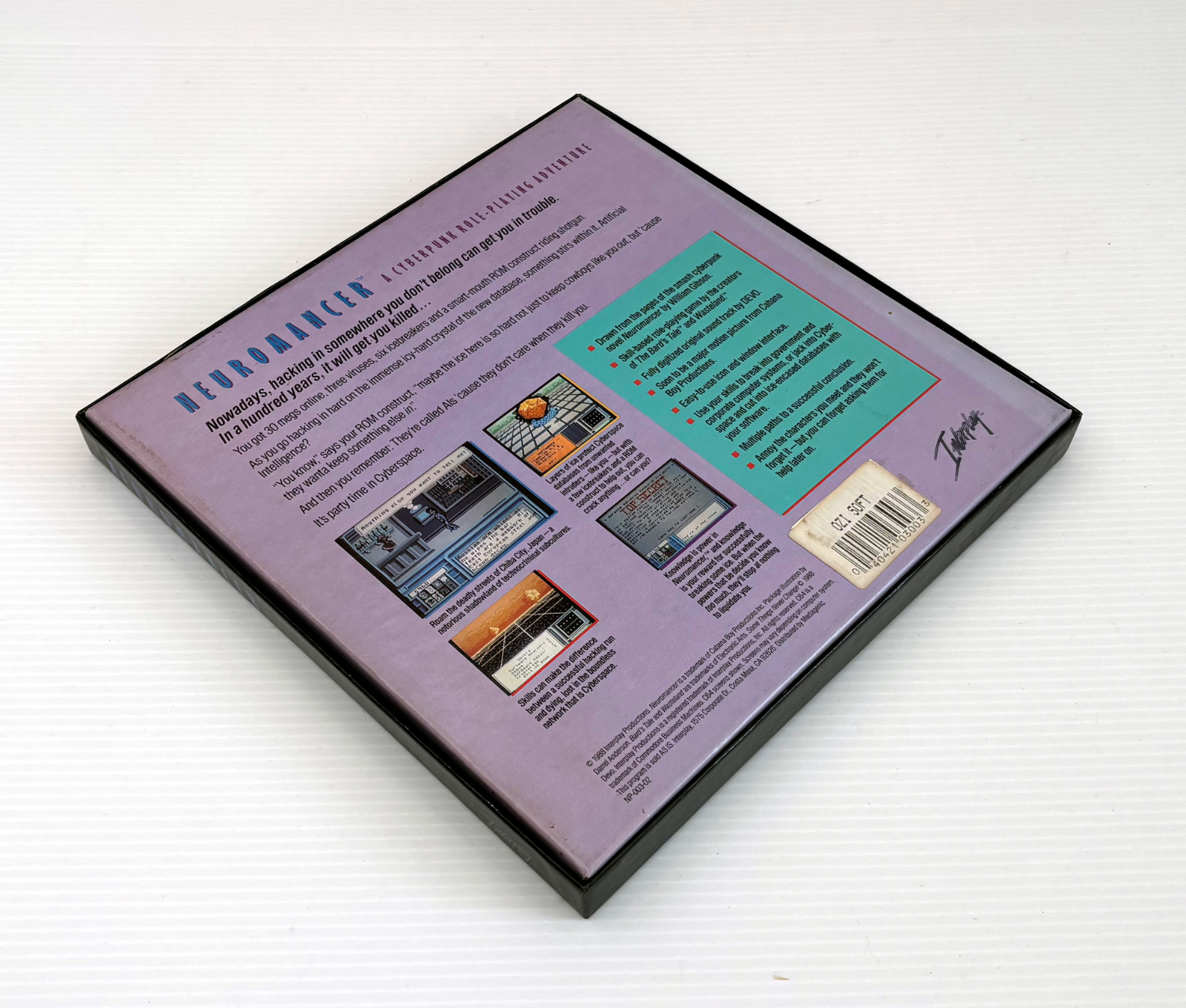 Neuromancer (Electronics Arts, 1989) – Amiga