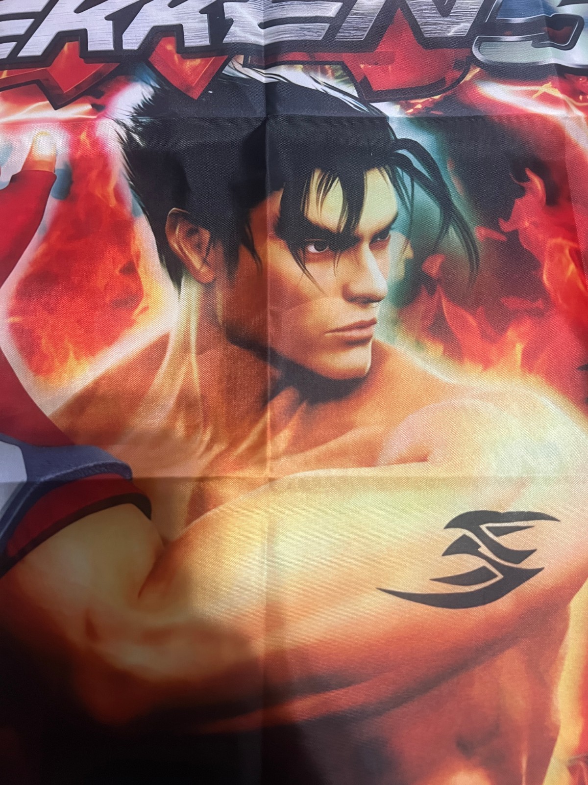 Tekken 5 PS2 Custom Wall Flag Banner Tapestry 2 x 3 Ft, Playstation 2