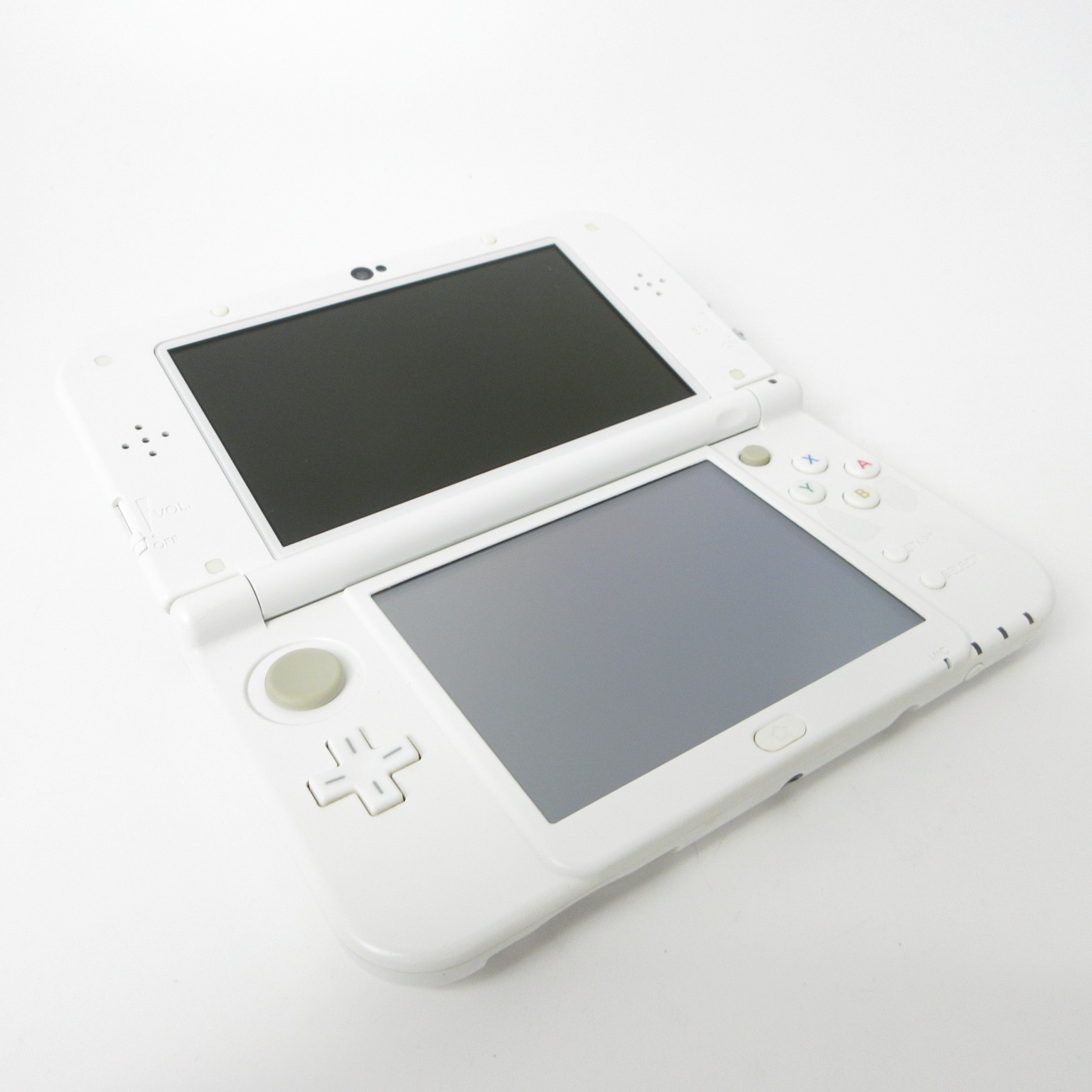 【Very Good】Nintendo New 3DS LL XL Pearl White Console Only Japanese Ver #DEN0413
