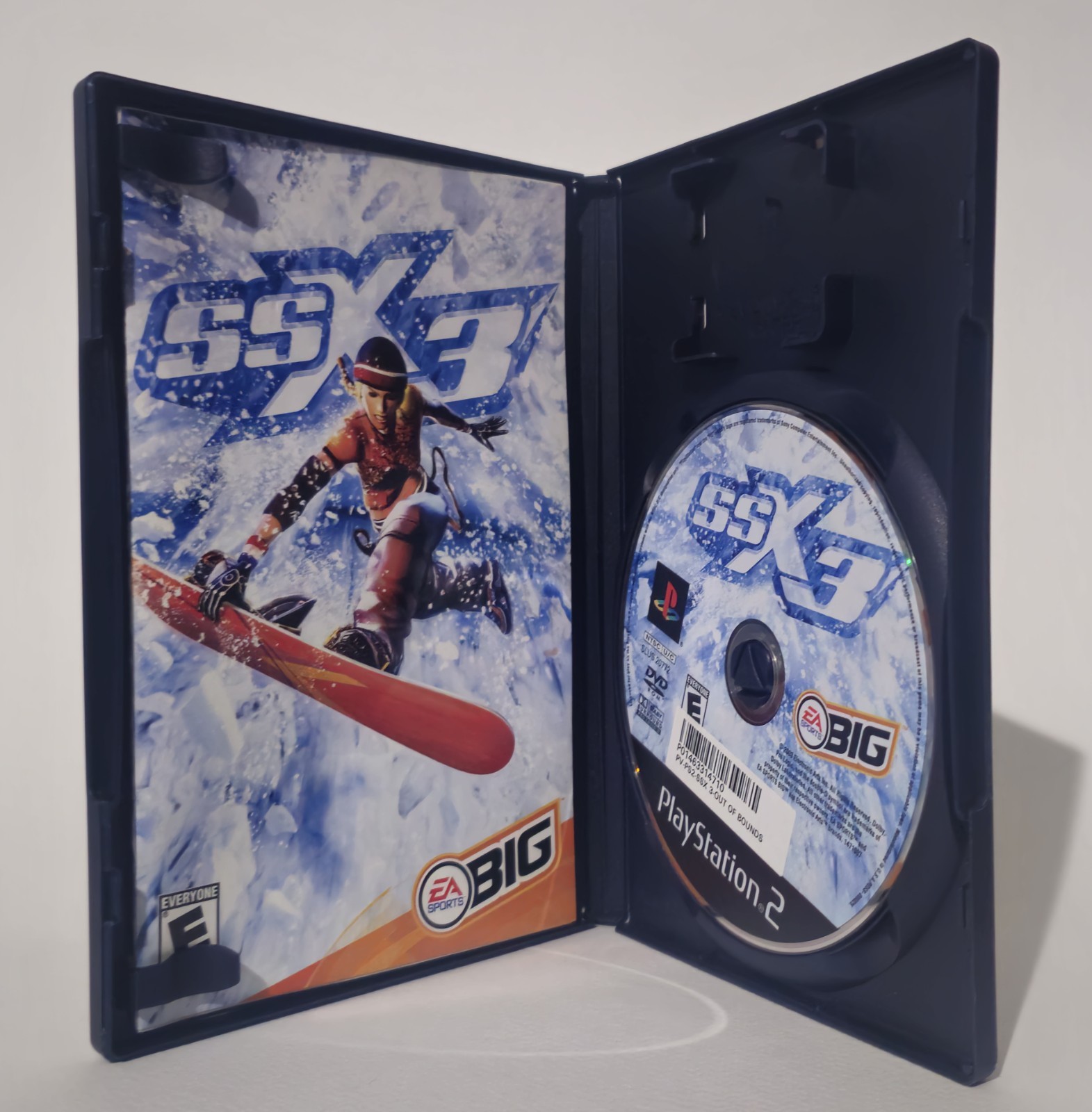 SSX 3 Black Label (Sony PlayStation 2, 2003) CIB TESTED