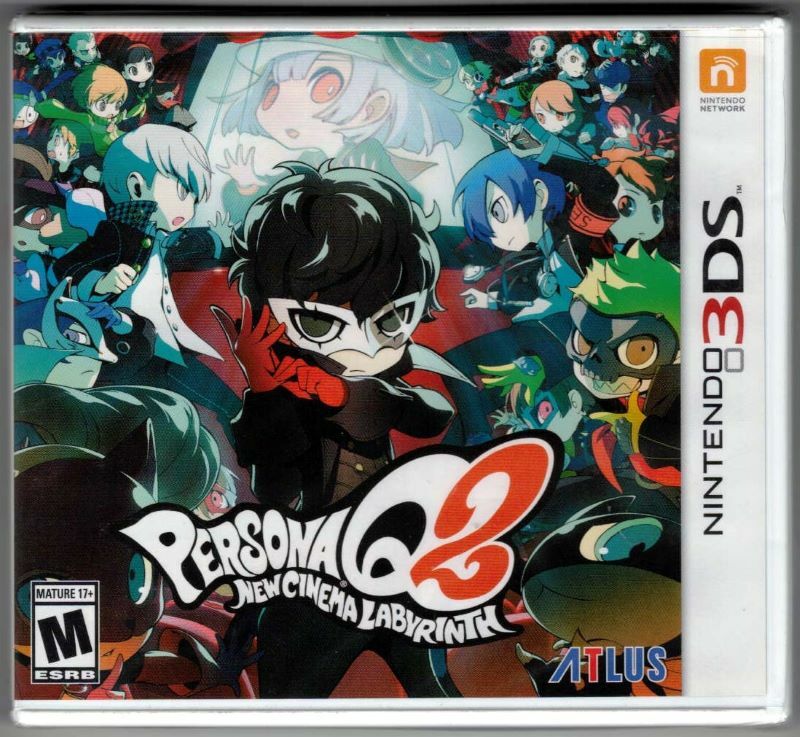 Persona Q2: New Cinema Labyrinth Standard Edition 3DS (Brand New Factory Sealed