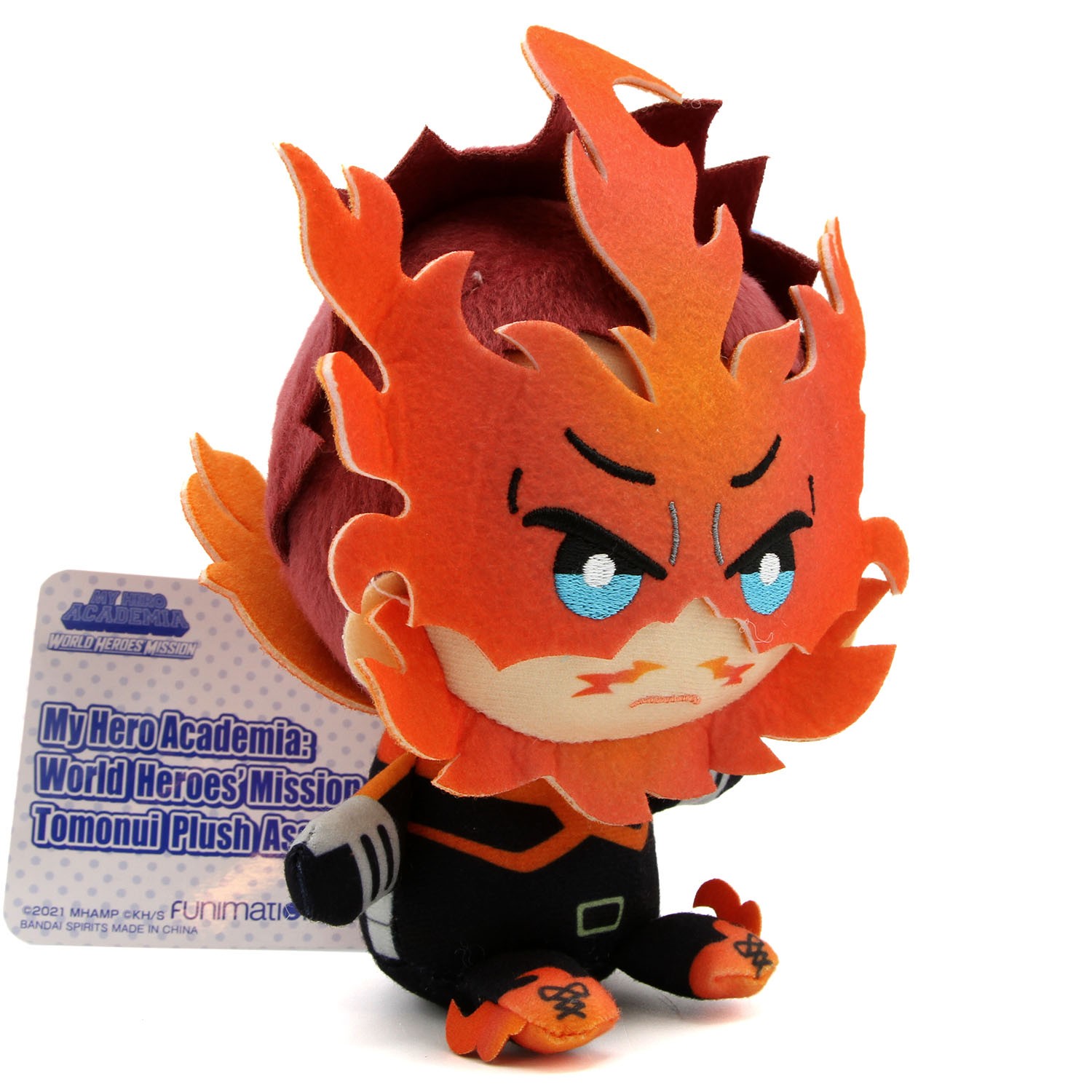 My Hero Academia Tomonui Dangler Plush – ENDEAVOR New Banpresto 18476