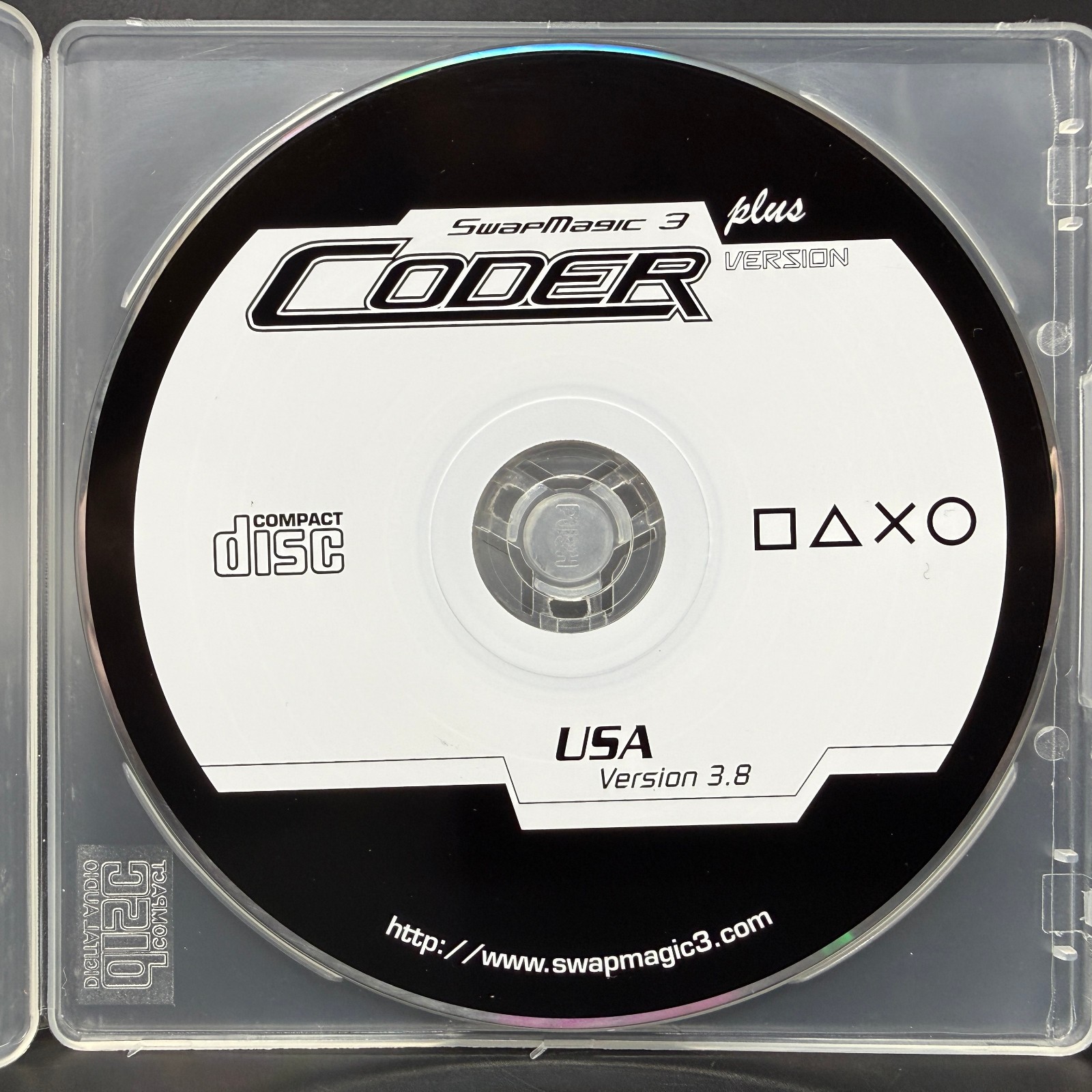 SwapMagic 3 Coder Plus USA v3.8 (Sony PlayStation 2 PS2) *CD DISC ONLY*