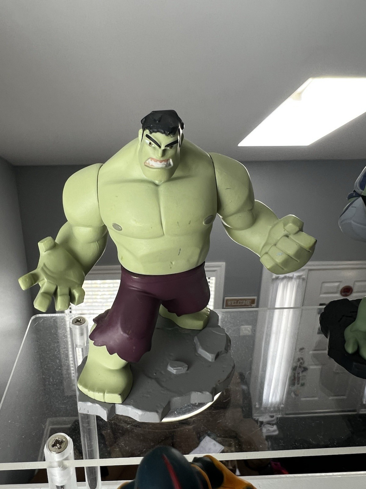 Disney Infinity Figure Lot 8 Marvel 2.0/Star Wars 3.0 Captain America Hulk Yoda