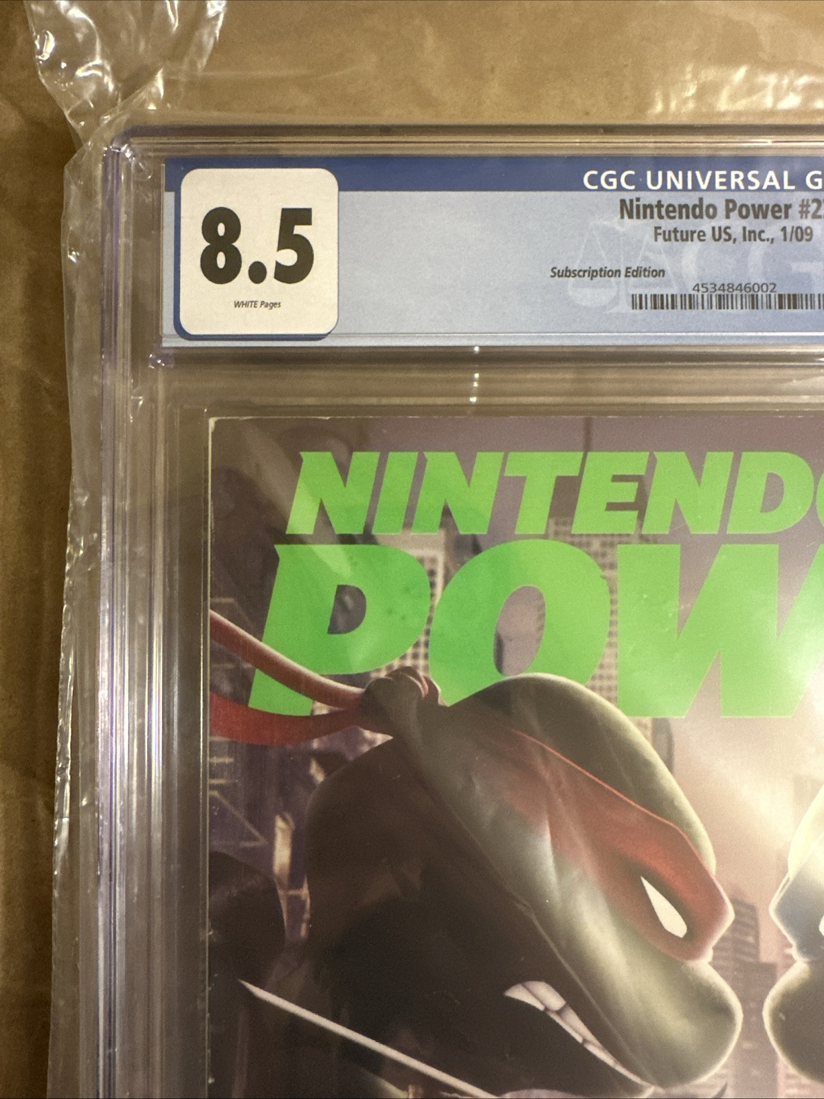 Nintendo Power Magazine #237 Ninja Turtles Sub Edition CGC 8.5