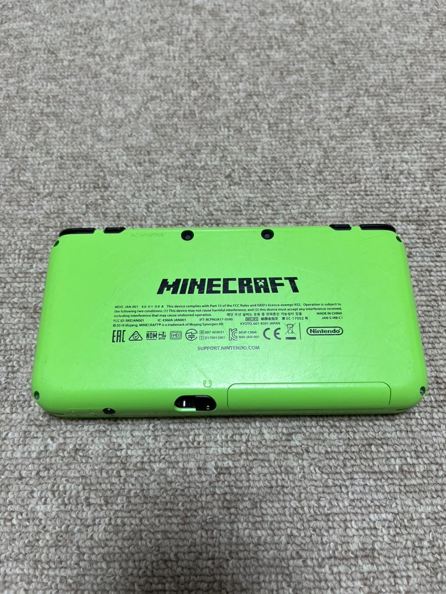 New Nintendo 2DS XL LL Minecraft Creeper Edition Console region Japanese B955
