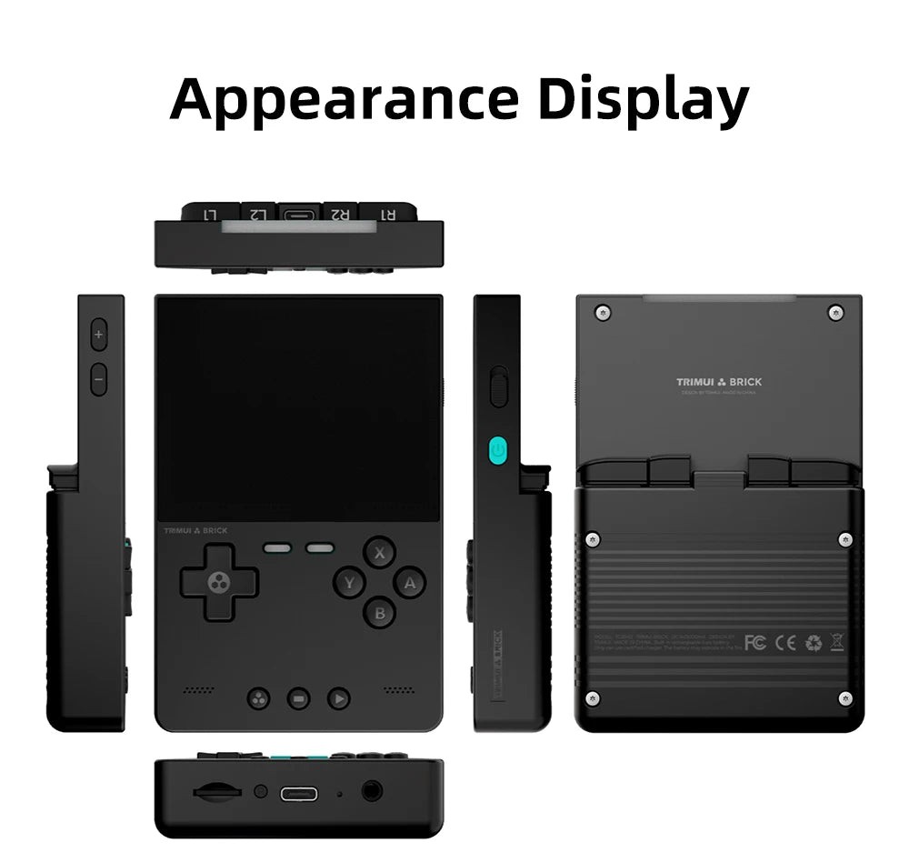 NEW TRIMUI BRICK Retro Handheld Game Console 3.2″ IPS Screen Linux System