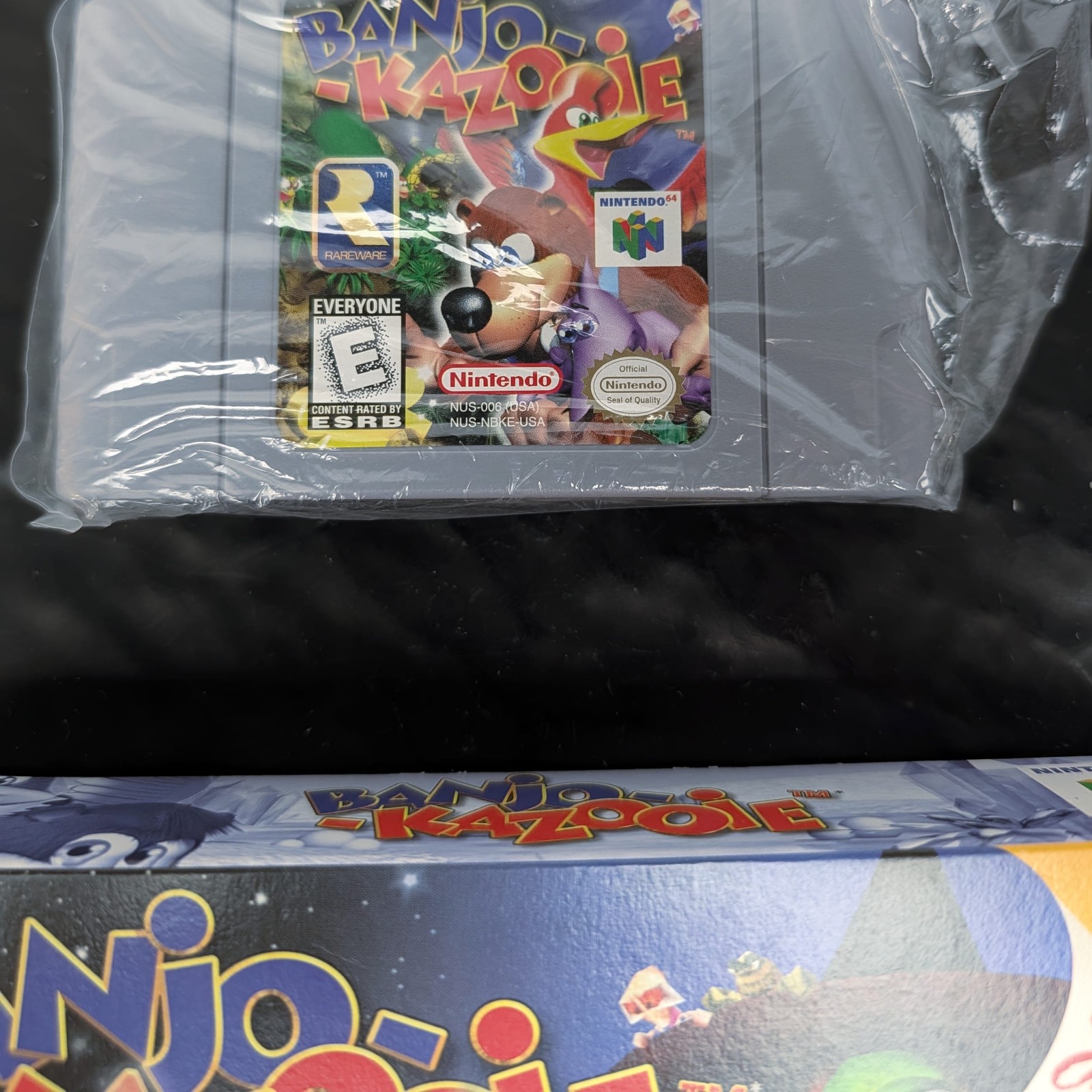 Banjo-Kazooie Nintendo 64 N64 CIB Box+Manual+Cart Authentic Tested Game ð®