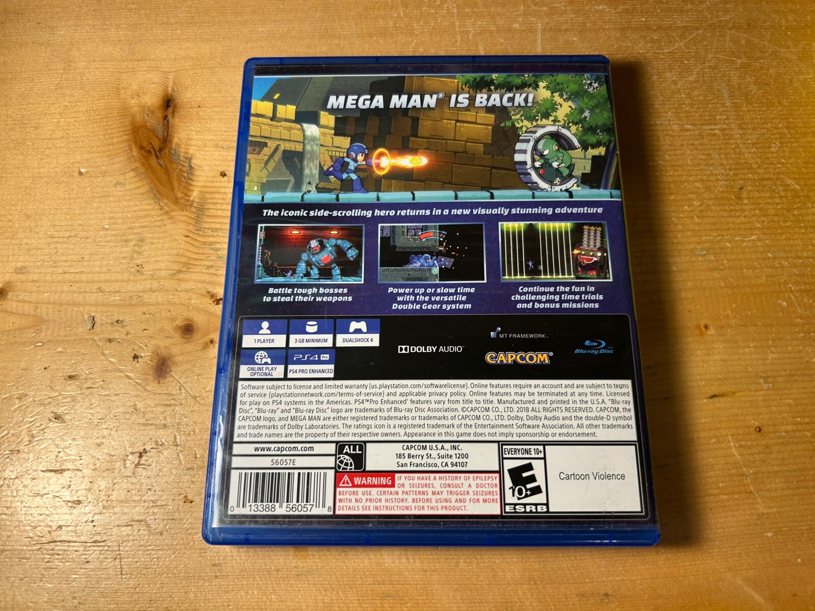 Mega Man 11 (PlayStation 4, 2018) Tested Ships Free!!