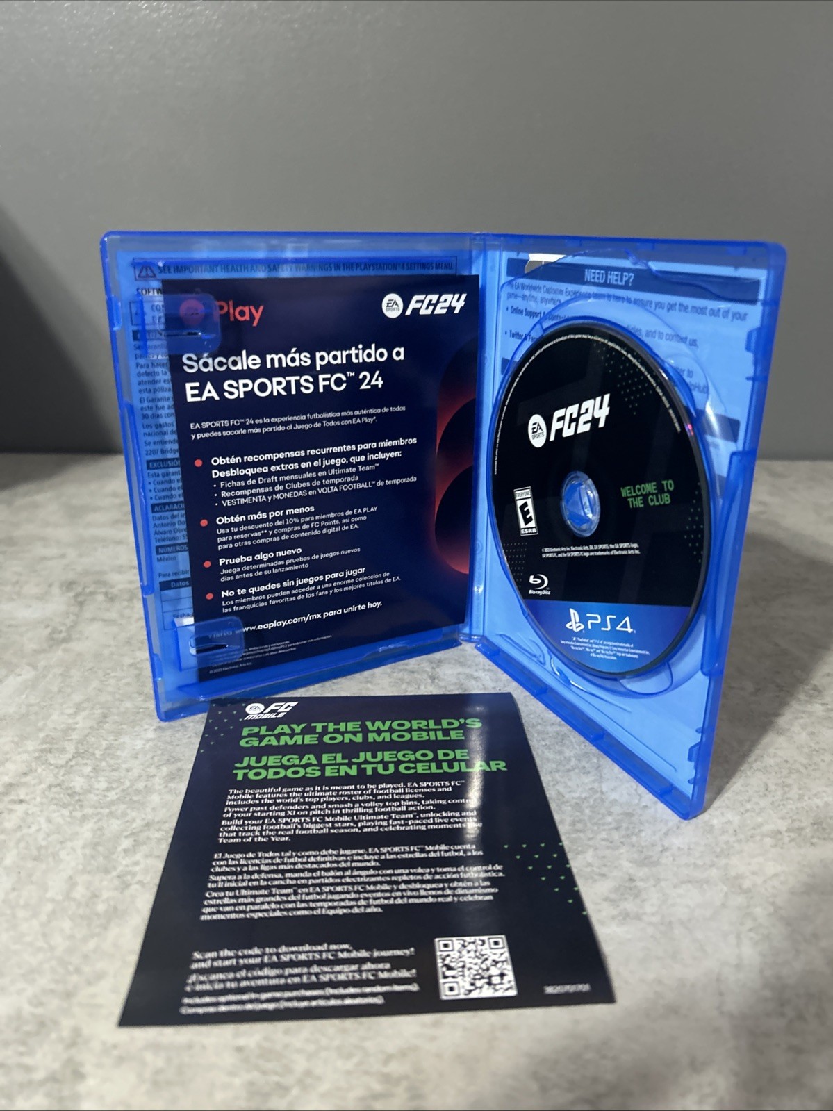 EA Sports FC 24 – Sony PlayStation 4 PS4 Complete CIB Pristine Mint Soccer Game