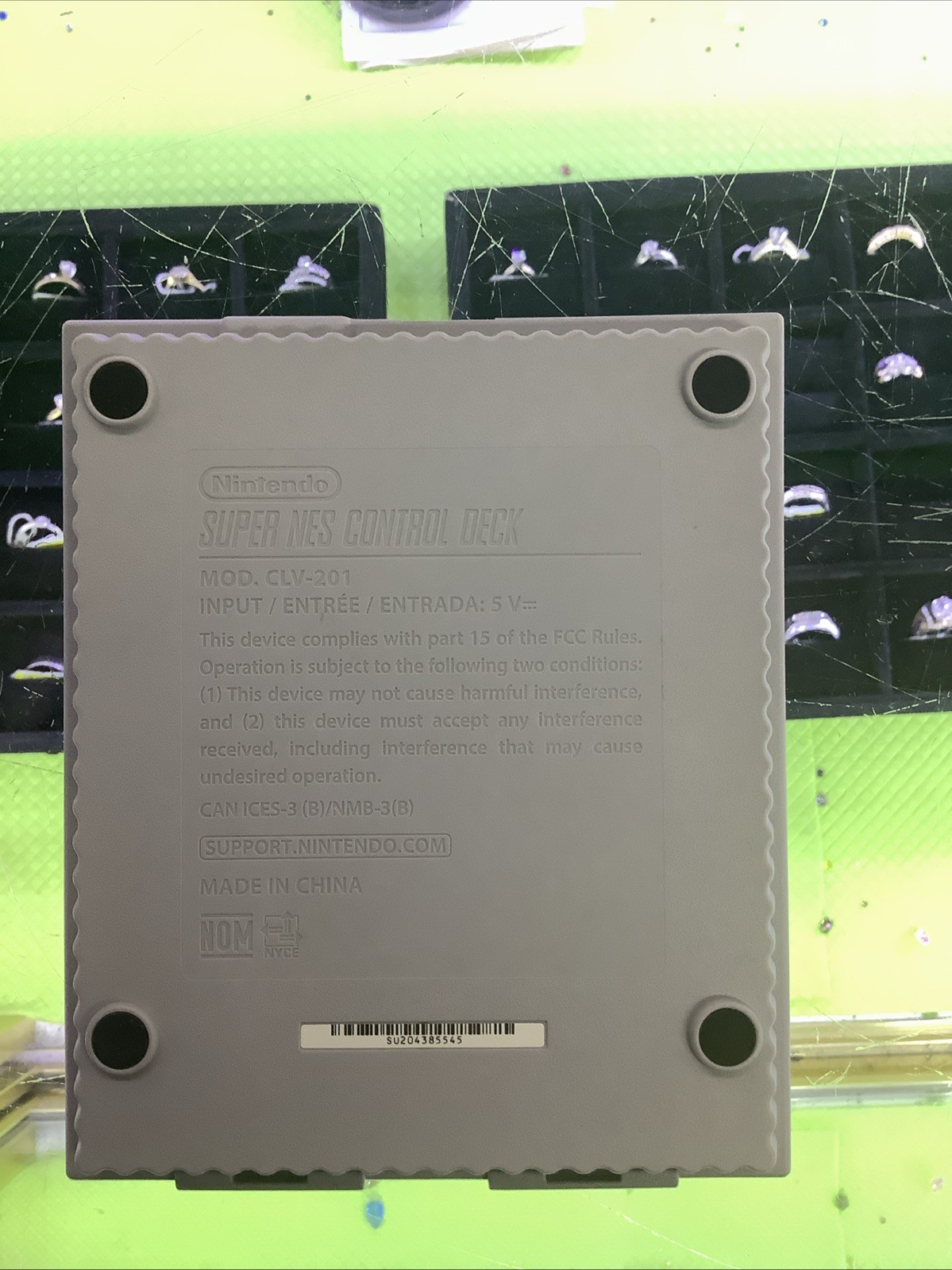 NINTENDO SUPER NINTENDO – CLV201 CONSOLE (EZP058625)