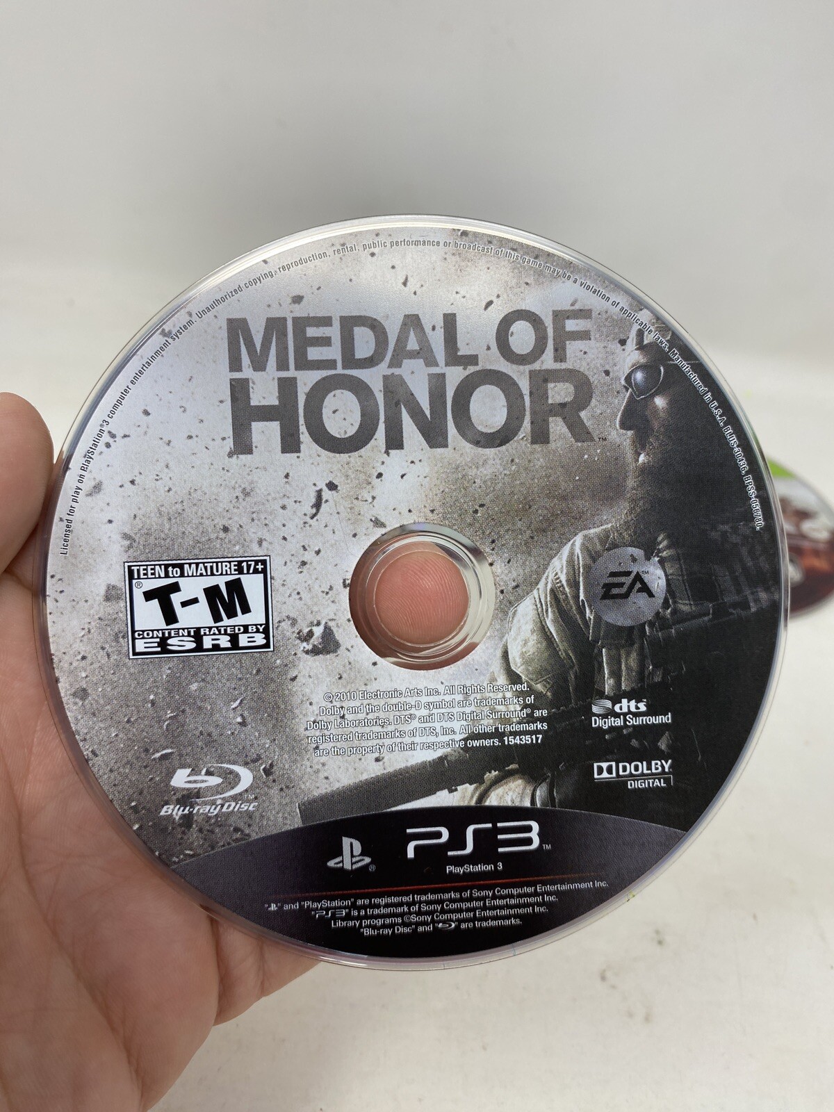 Medal of Honor Disc Lot Of 4 PS3 Warfighter Disc 1 & 2 Documentary DVD Xbox 360
