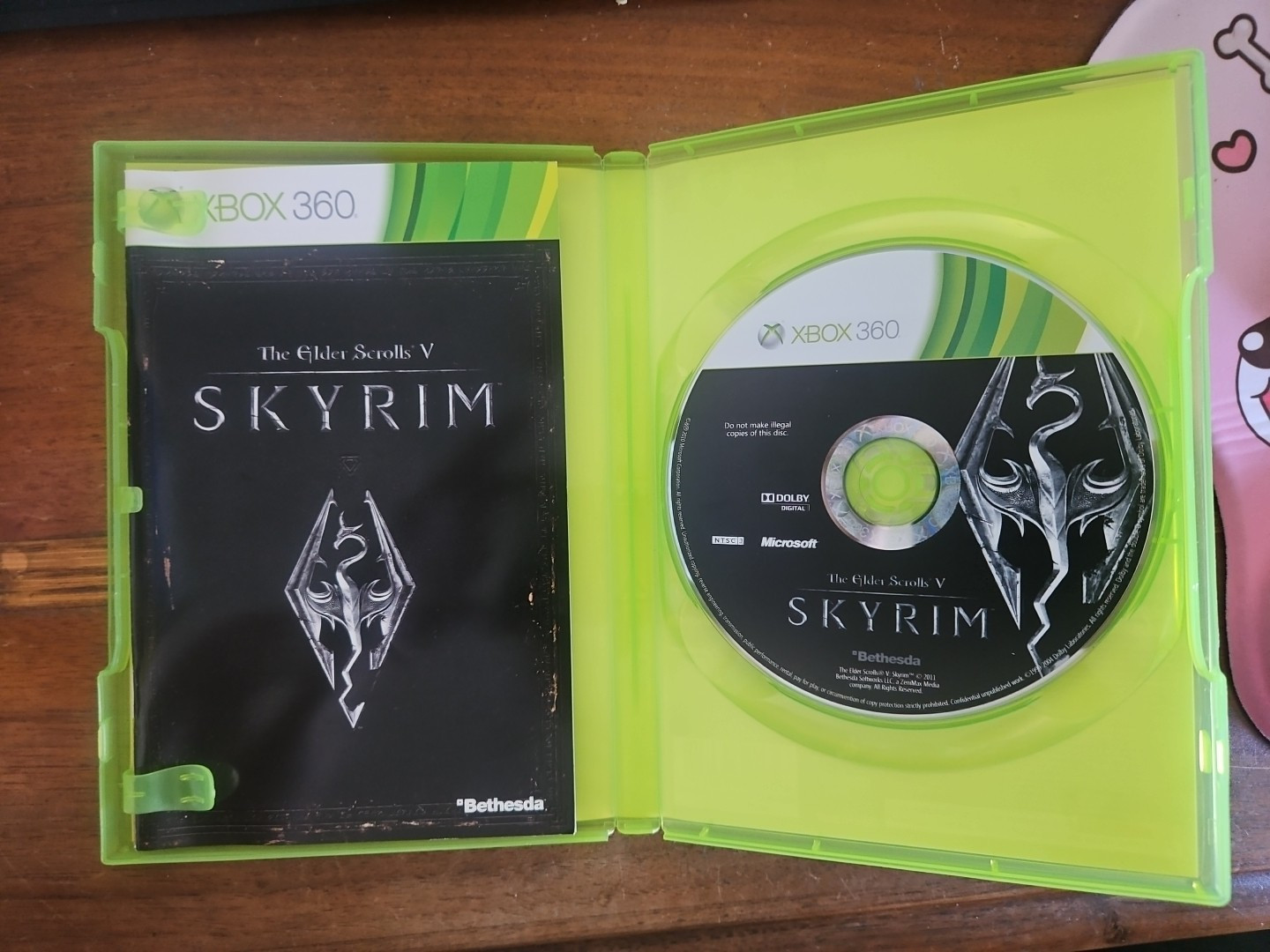 The Elder Scrolls V Skyrim Xbox 360 ASIA ASIAN HONG KONG TAIWAN IMPORT COMPLETE