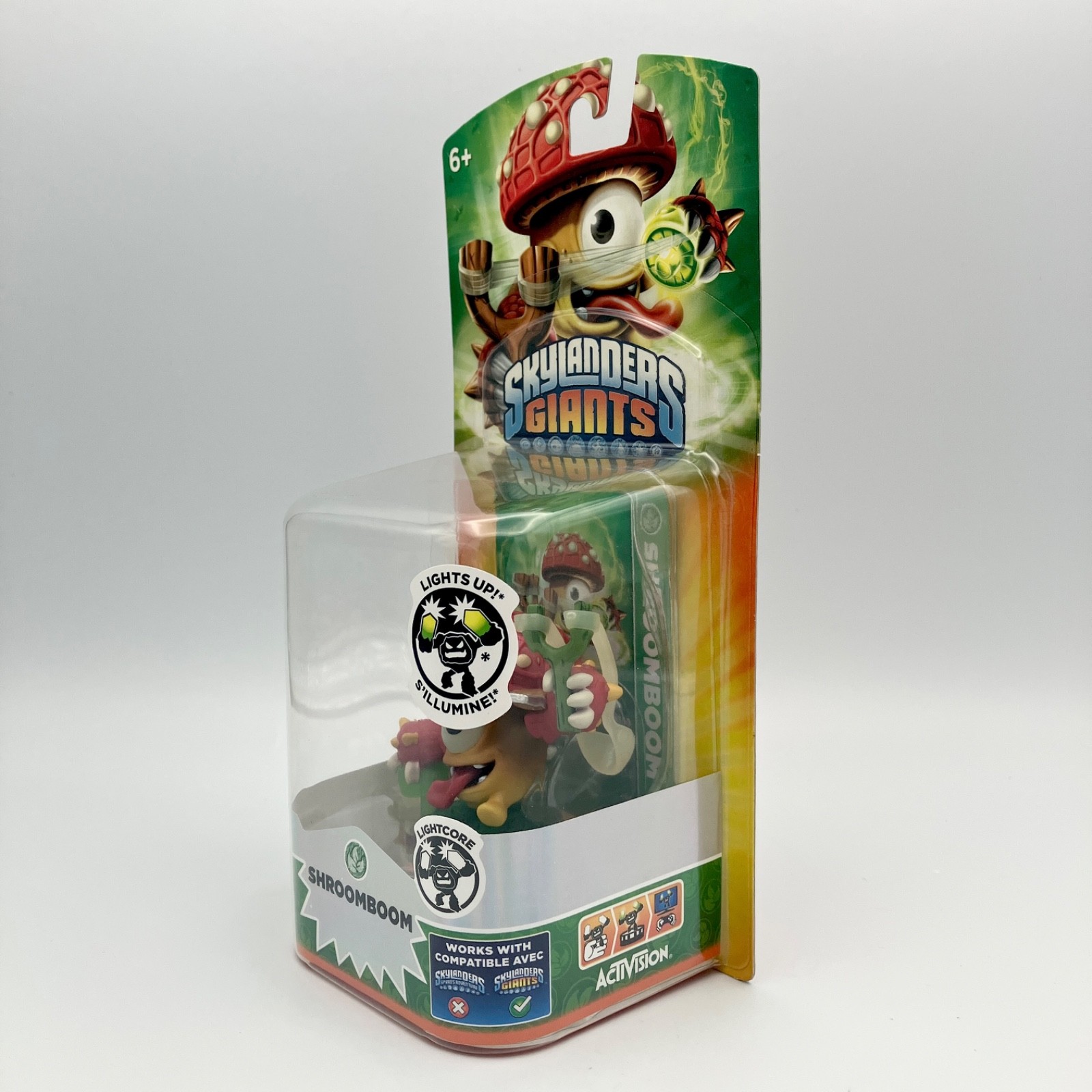 Skylanders Giants Shroomboom Lightcore Figure NIB Activision NEW SEALED