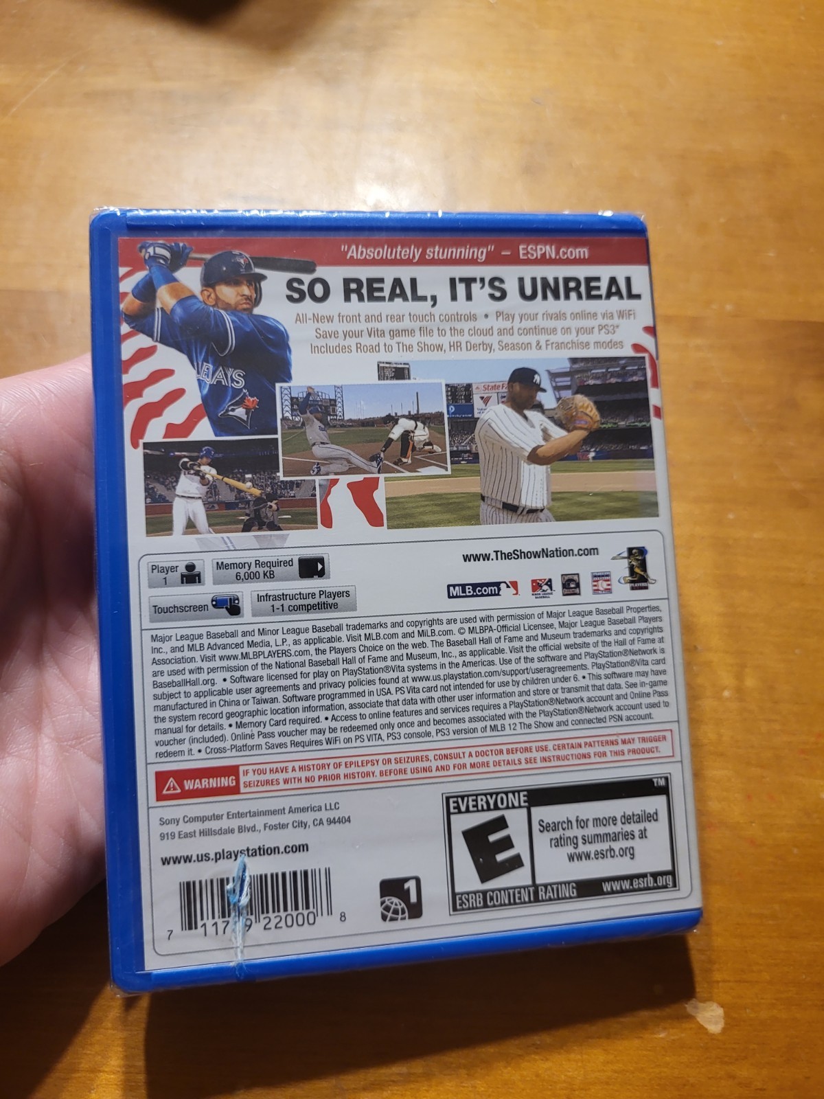 PS Vita PSVita Playstation Vita MLB 12 The Show Baseball READ