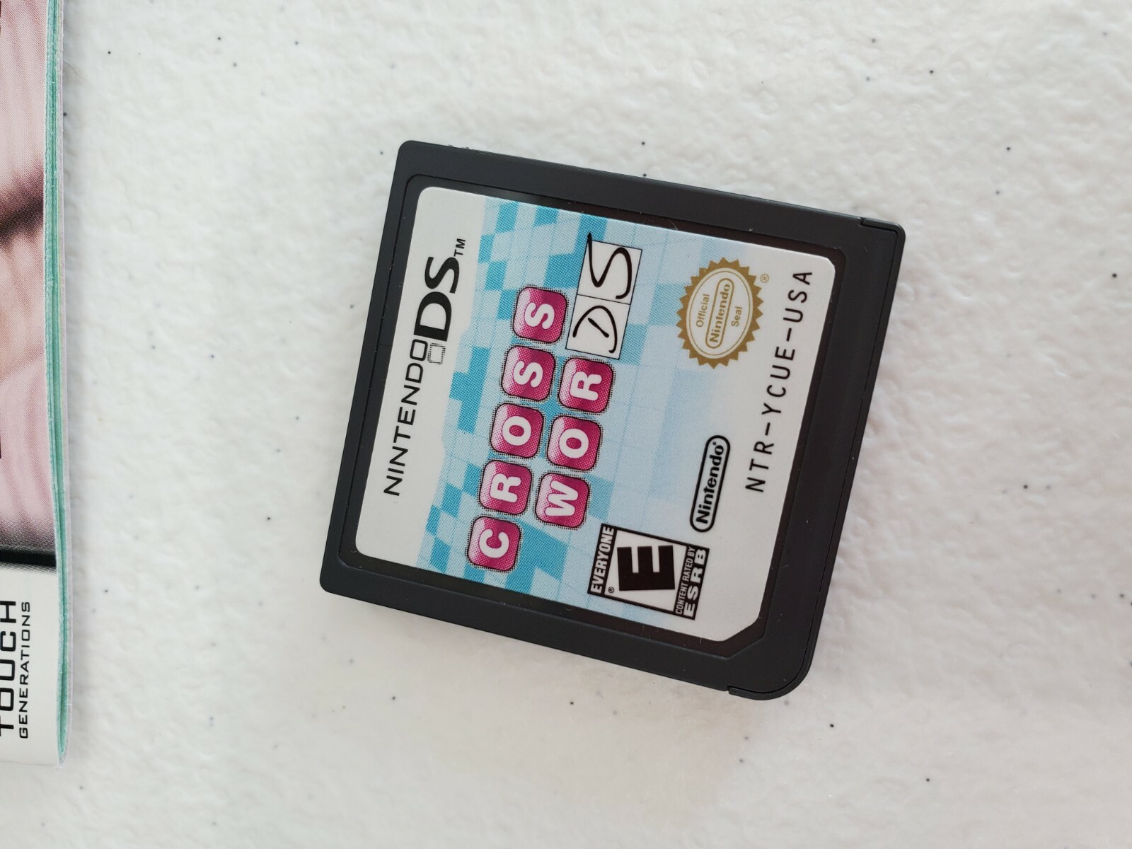 Crosswords DS (Nintendo DS, 2008) over 1,000 word puzzles