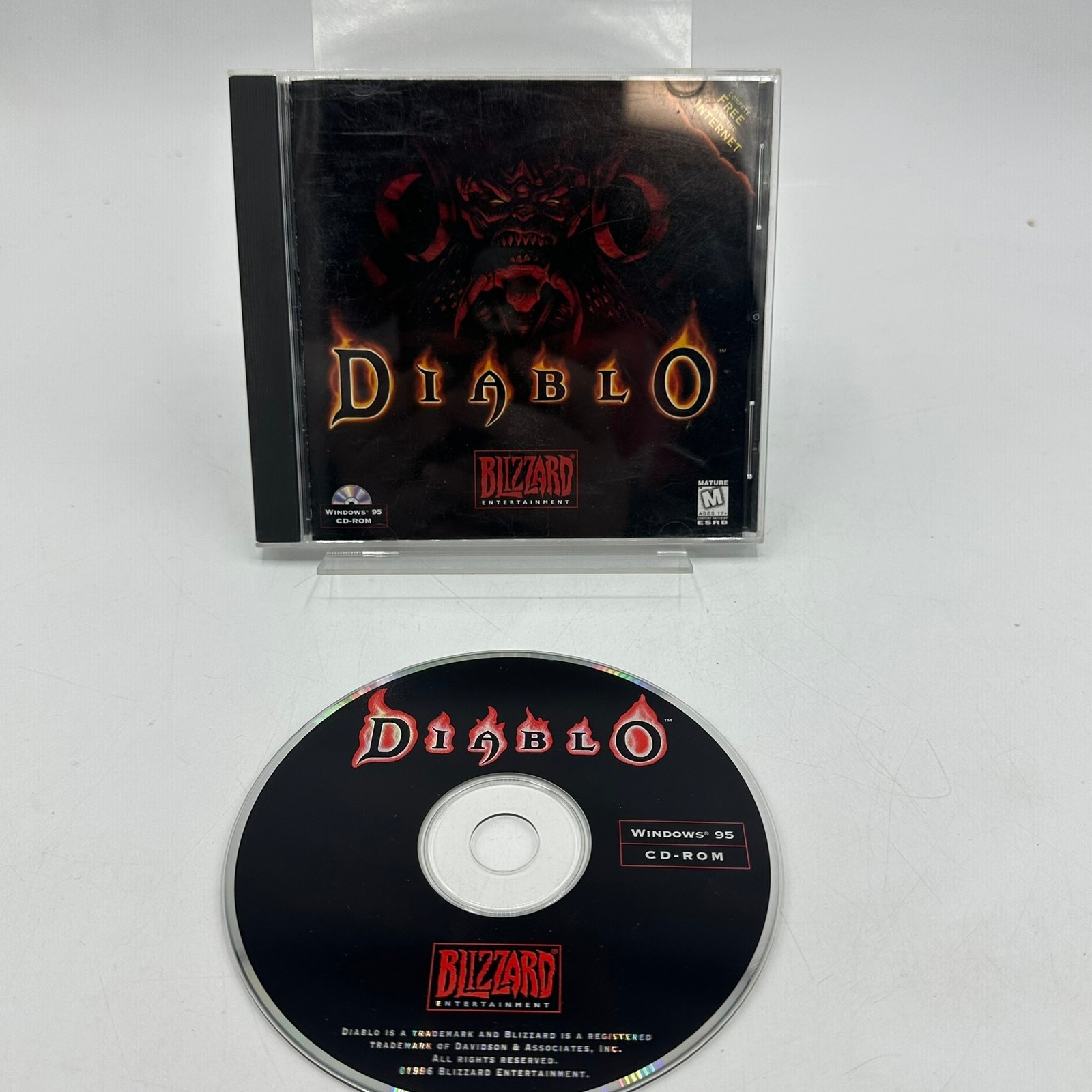 Diablo Blizzard Entertainment Hack Slash Action Role Playing PC Video Game Lot 3