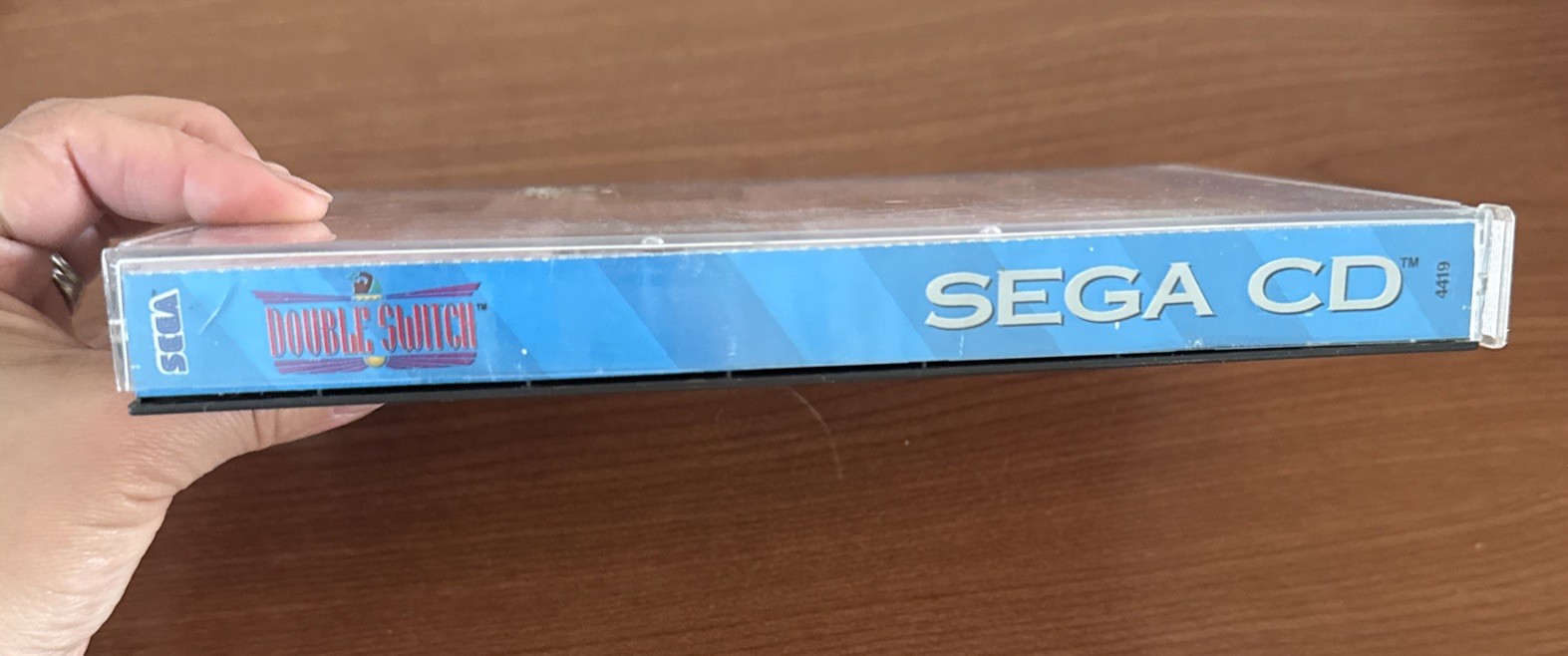 Double Switch (Sega CD, 1993) Complete Game Case Manual Registration
