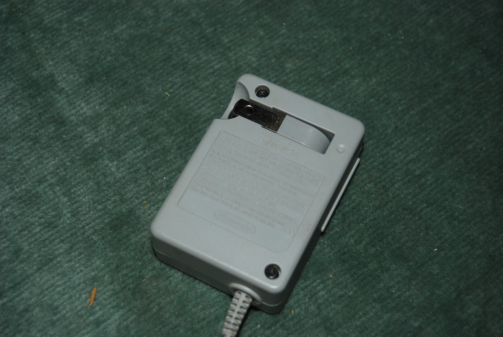 OEM Nintendo WAP-002 (USA) AC Adapter Charger for Nintendo 3DS – Tested