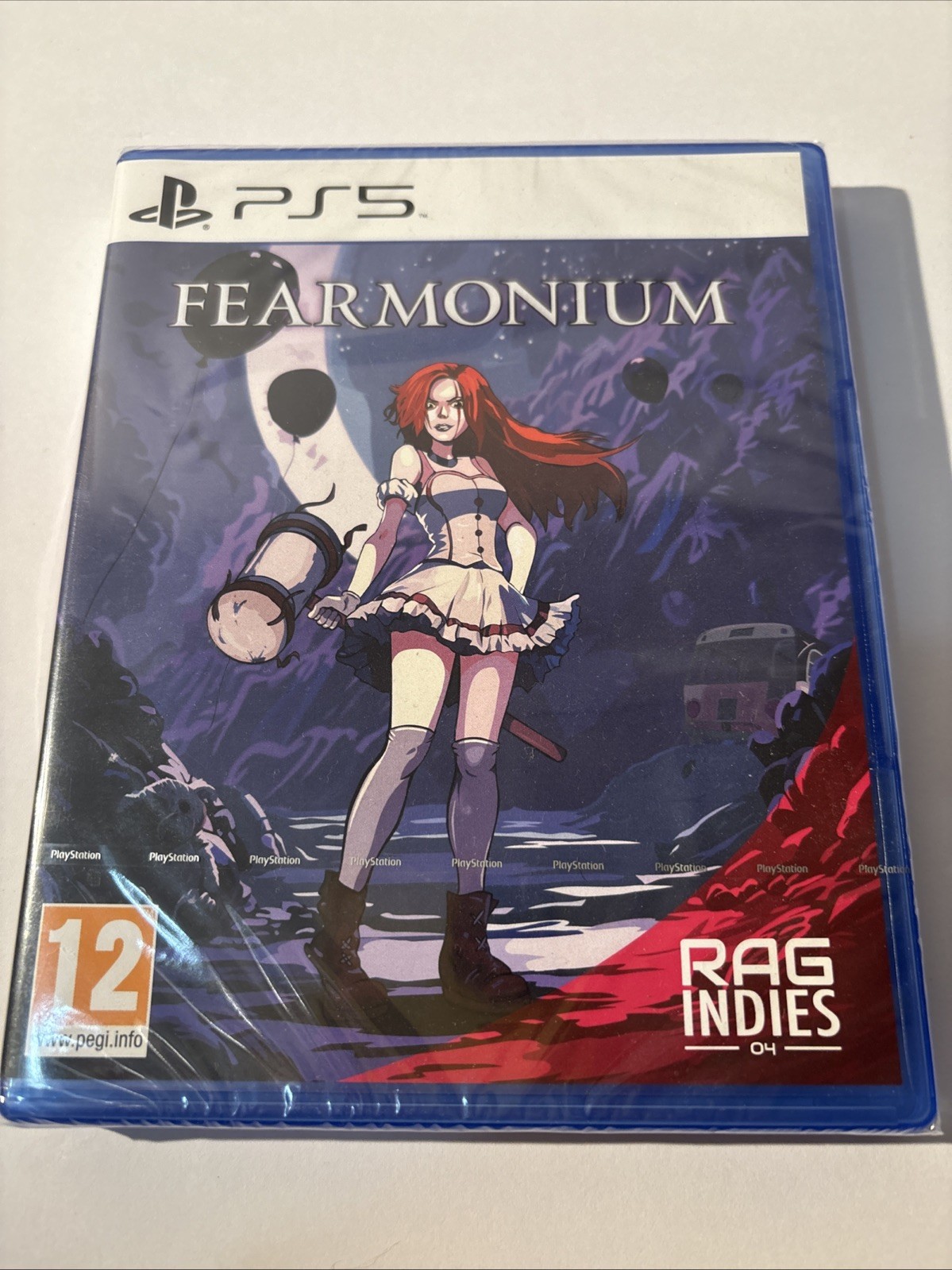 FEARMONIUM PS5 METROIDVANIA CUPHEAD STYLE RED ART GAMES #259 OF 999 BRAND NEW!