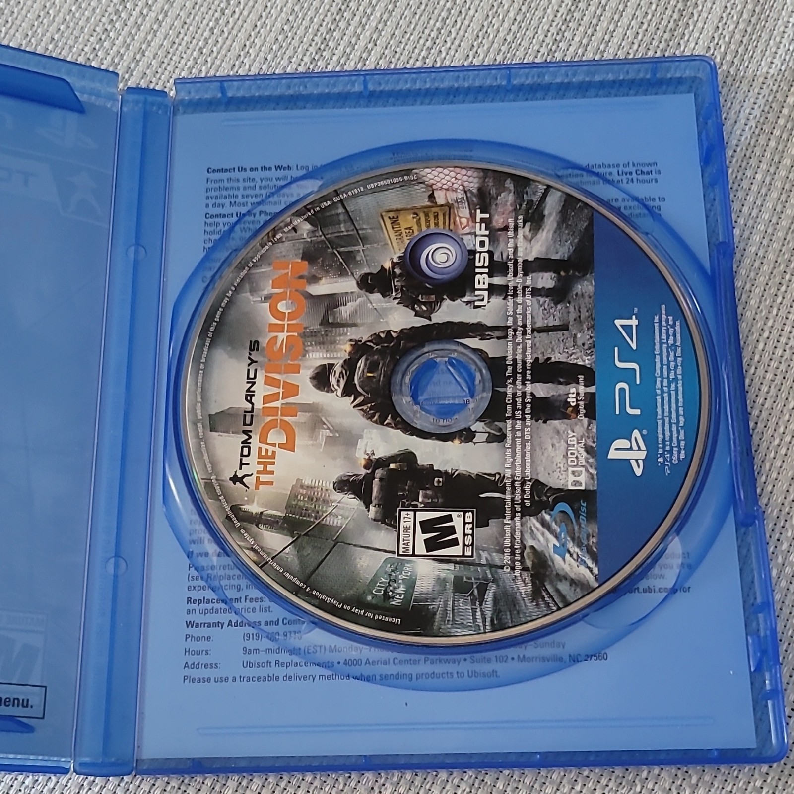Ubisoft Tom Clancy’s The Division – Sony PS4 Online Play M NTSC-U/C