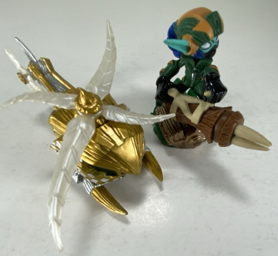 Skylanders Superchargers Stealth Elf & Nitro Stealth Stinger Vehicle Set Tested