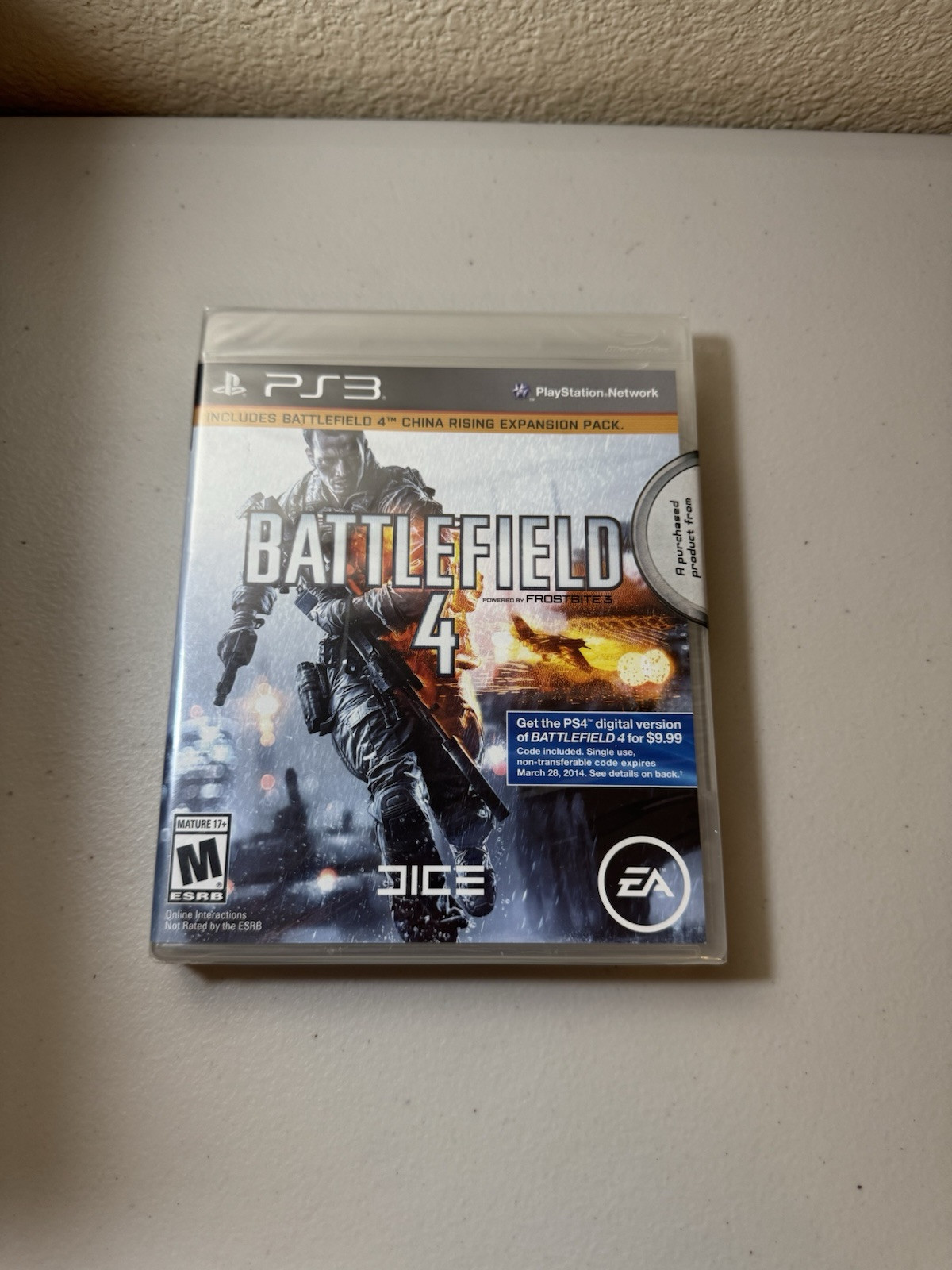 Battlefield 4 (Sony PlayStation 3, 2013) Brand New & Sealed!!