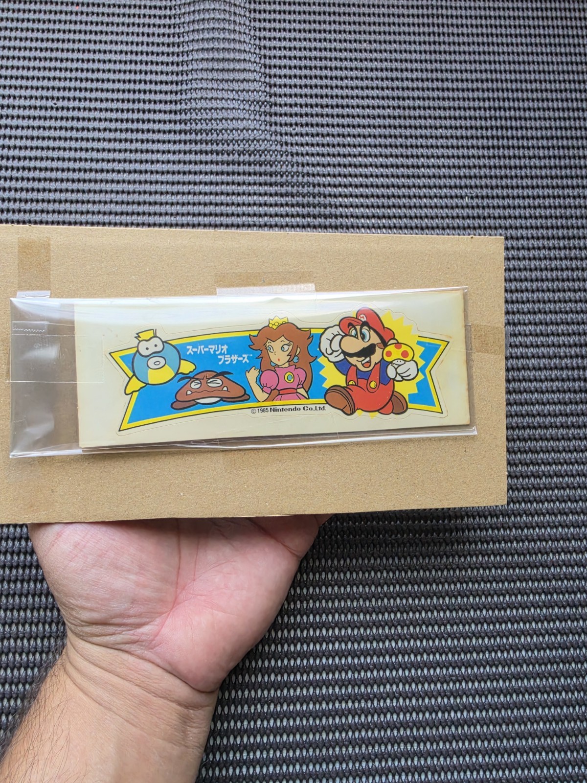 Vintage Nintendo Super Mario Bros Peach Nagasakiya Sticker Sheet Retro Rare NES
