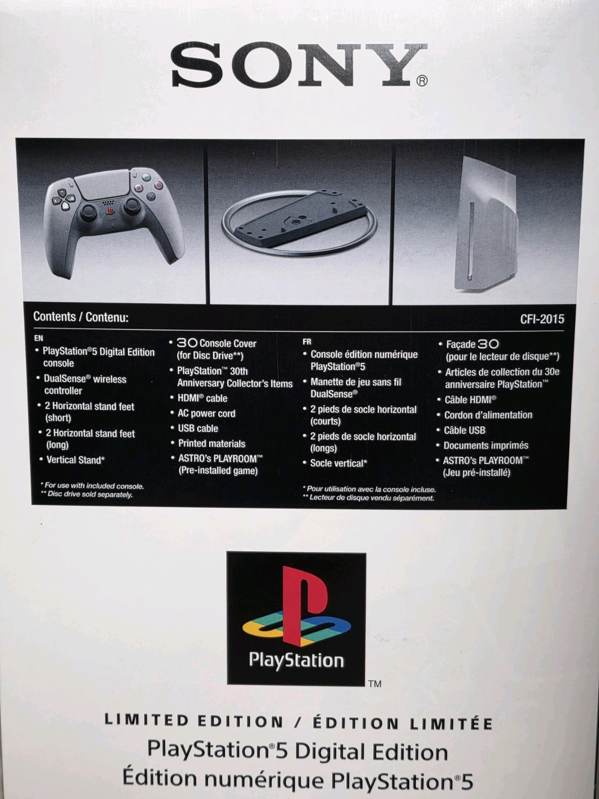 PlayStation 5 Slim Digital Console 30th Anniversary Edition PS5 *FAST SHIPPING!*