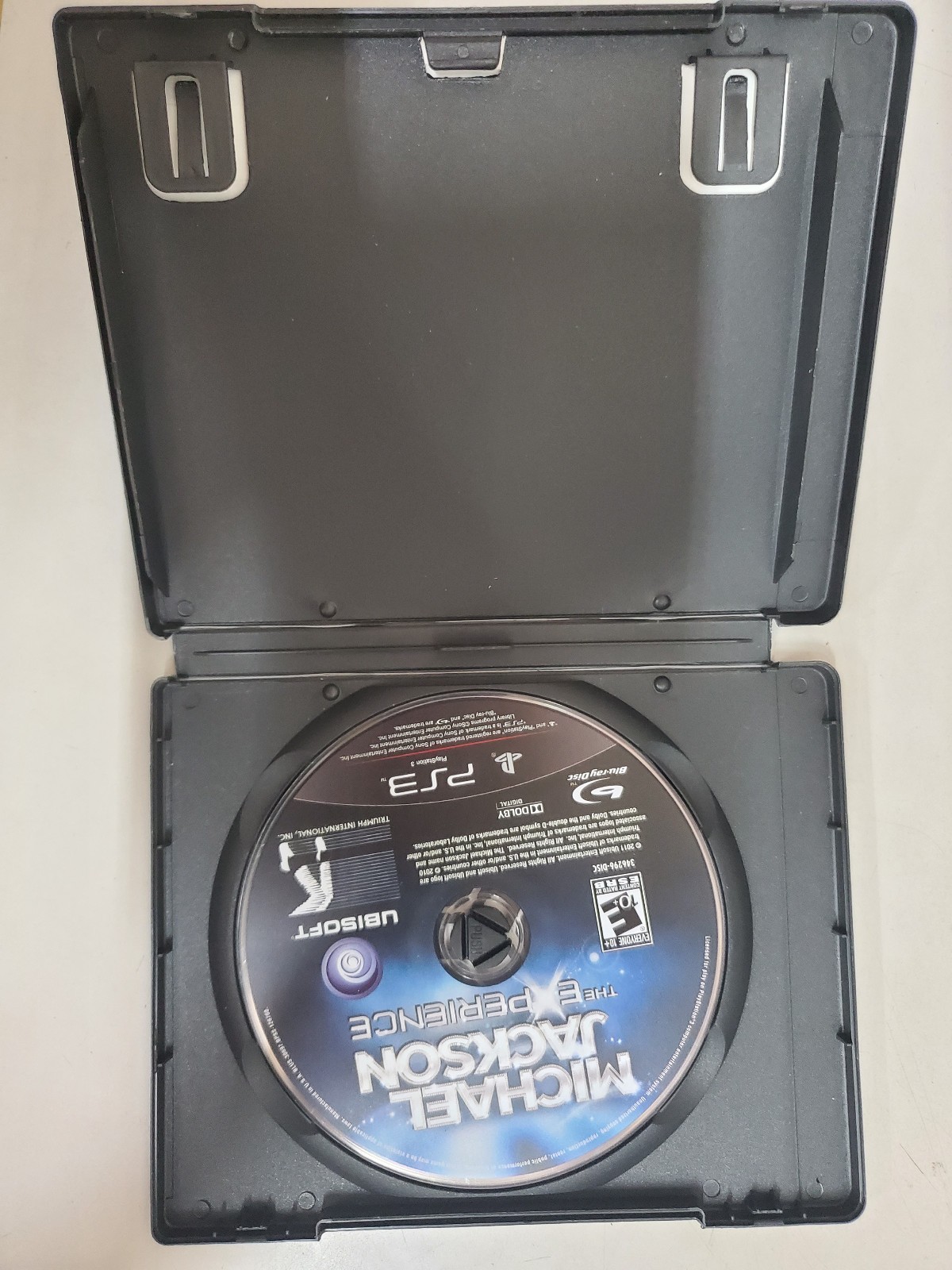 Michael Jackson The Experience PS3 PLaystation 3 No Manual GS case Tested