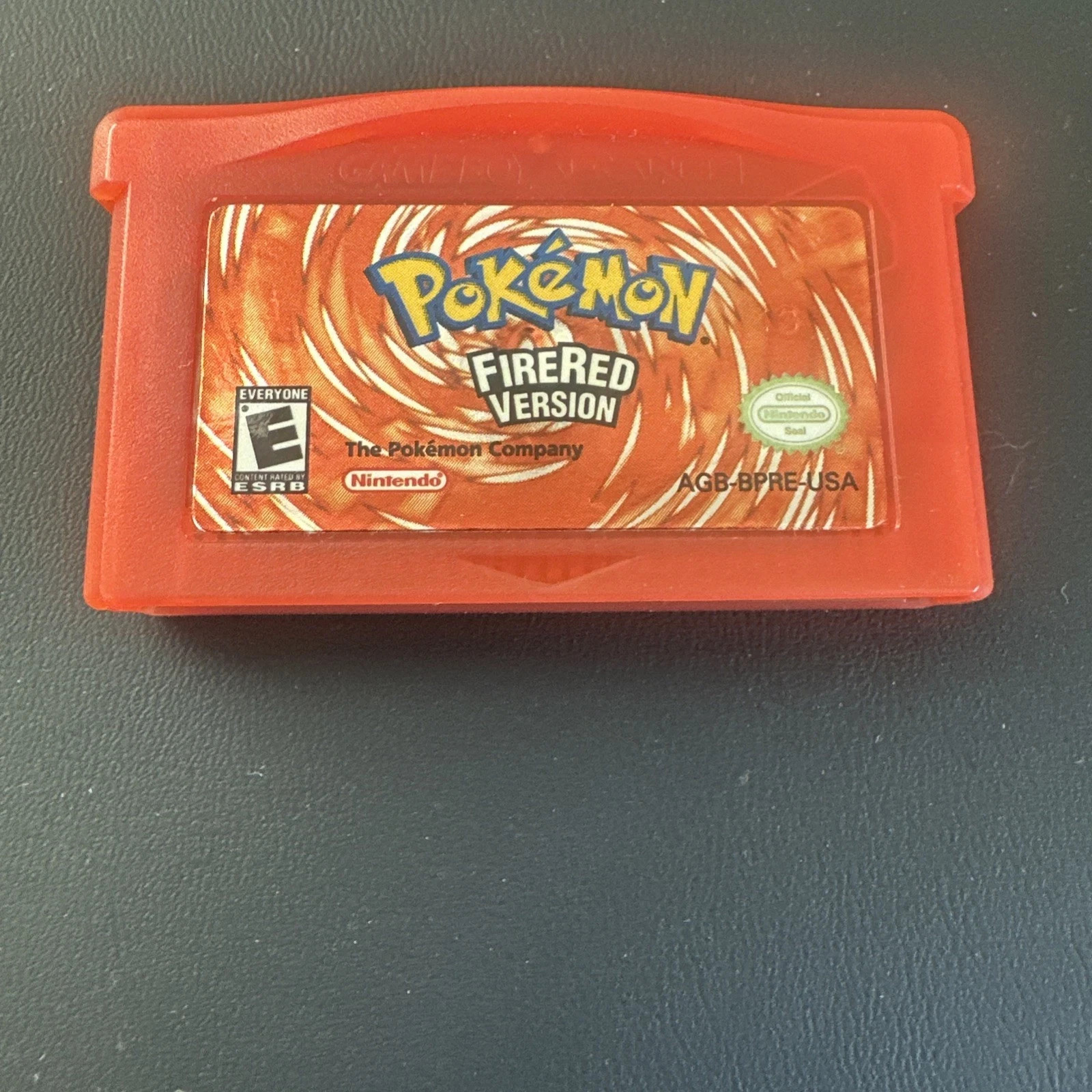 Pokemon Fire Red Version Cartridge for Game Boy Advance (GBA)