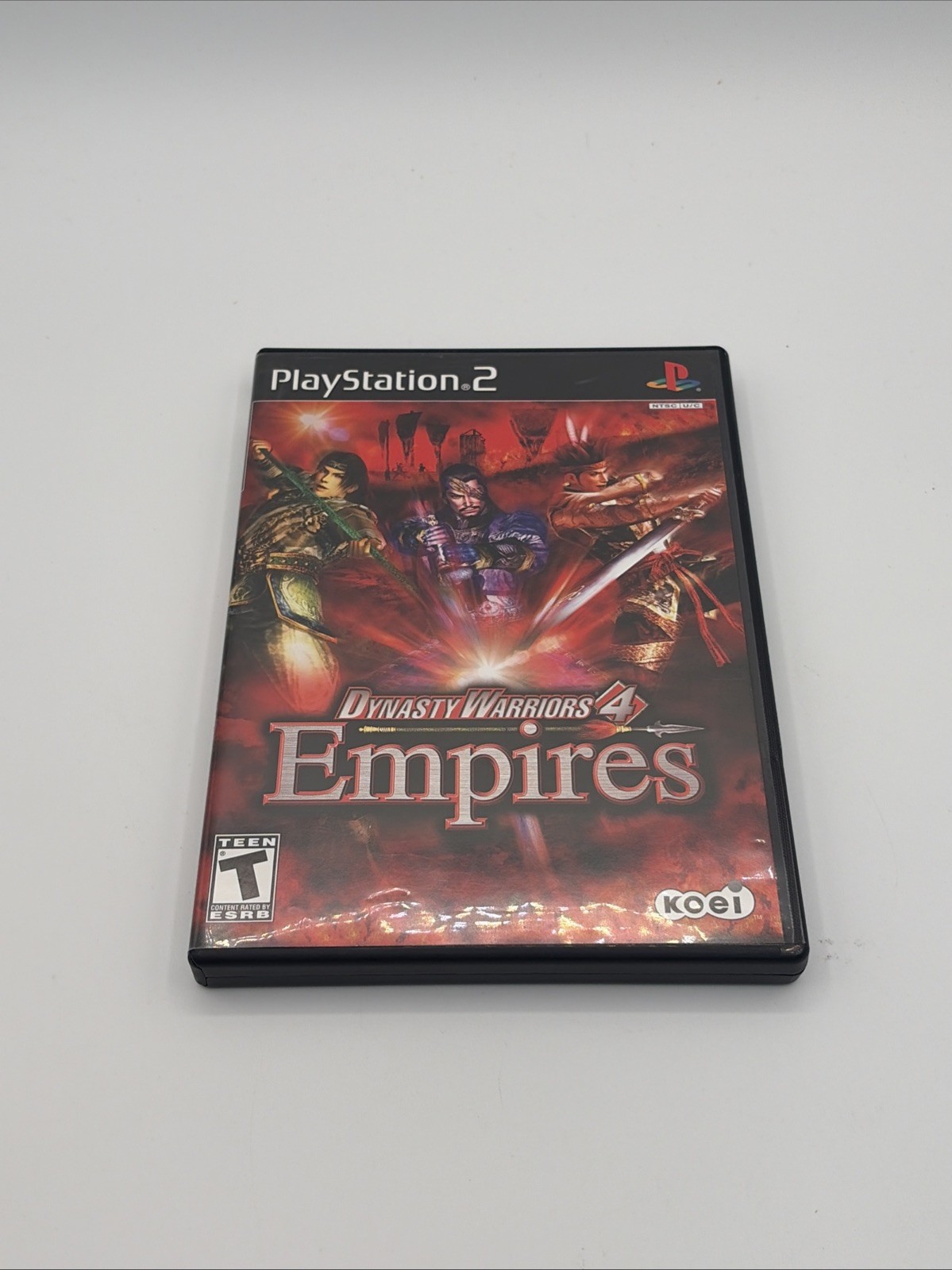 Dynasty Warriors 4: Empires (Sony PlayStation 2, 2004). Barcode Punched NFR