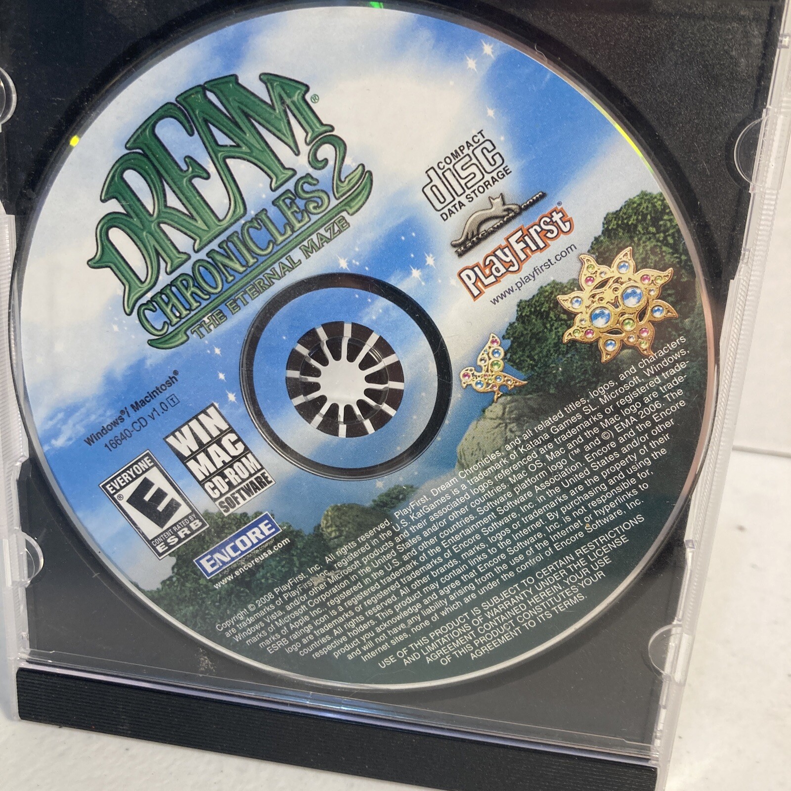 DREAM CHRONICLES 2 The Eternal Maze Adventure PC MAC Game Disc Only