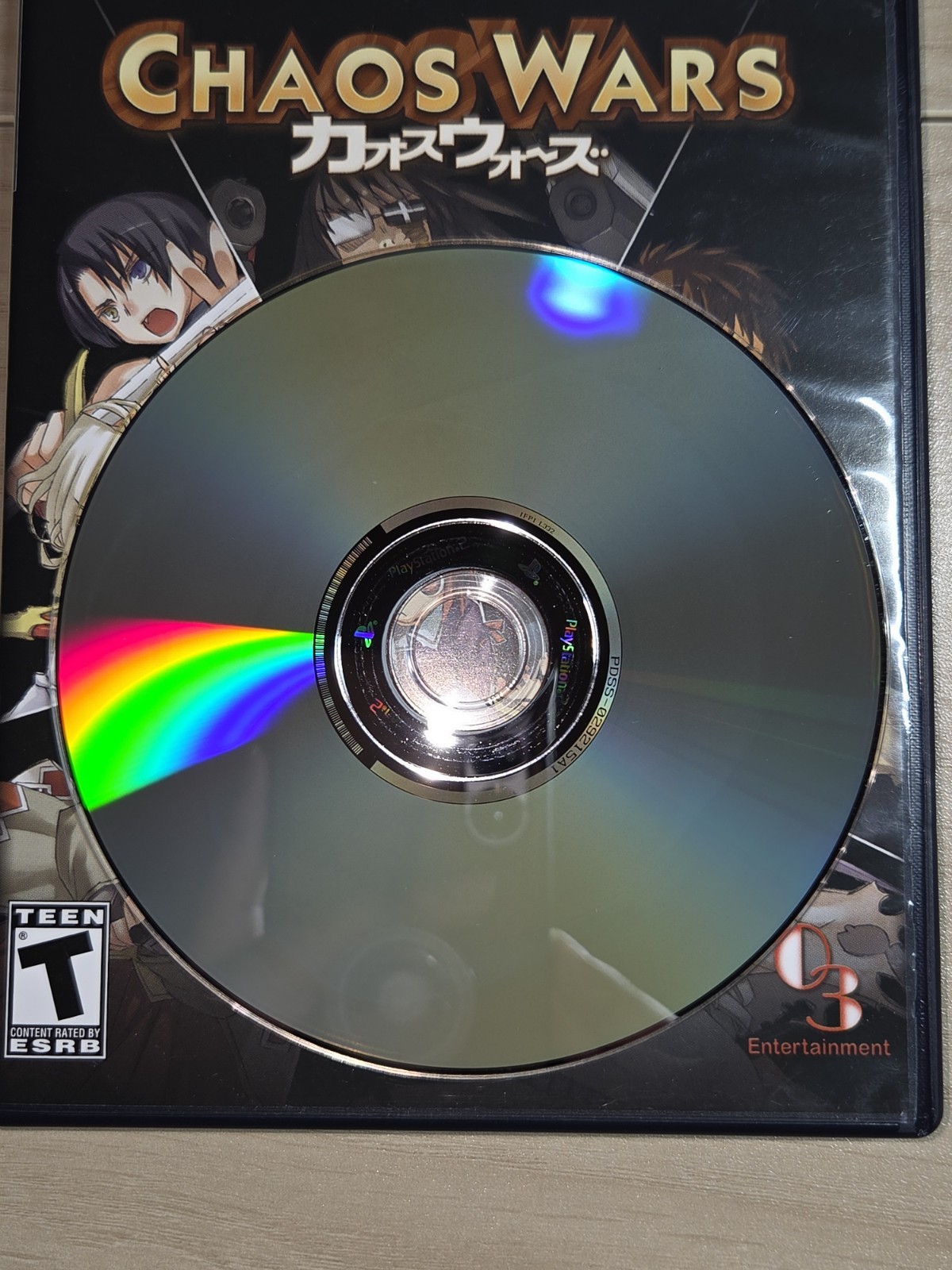 Chaos Wars PS2 (Sony PlayStation 2, 2008) CIB Complete w/Manual Tested