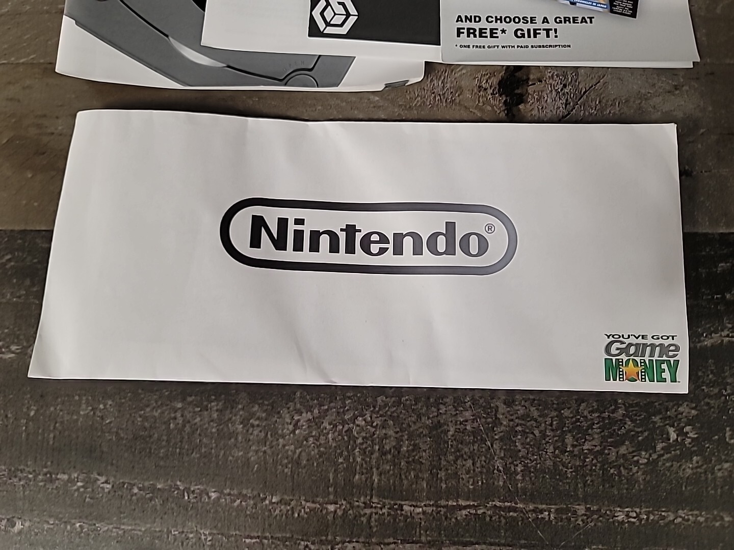 RARE You Got Money Variant – Nintendo GameCube Platinum Silver Console CIB