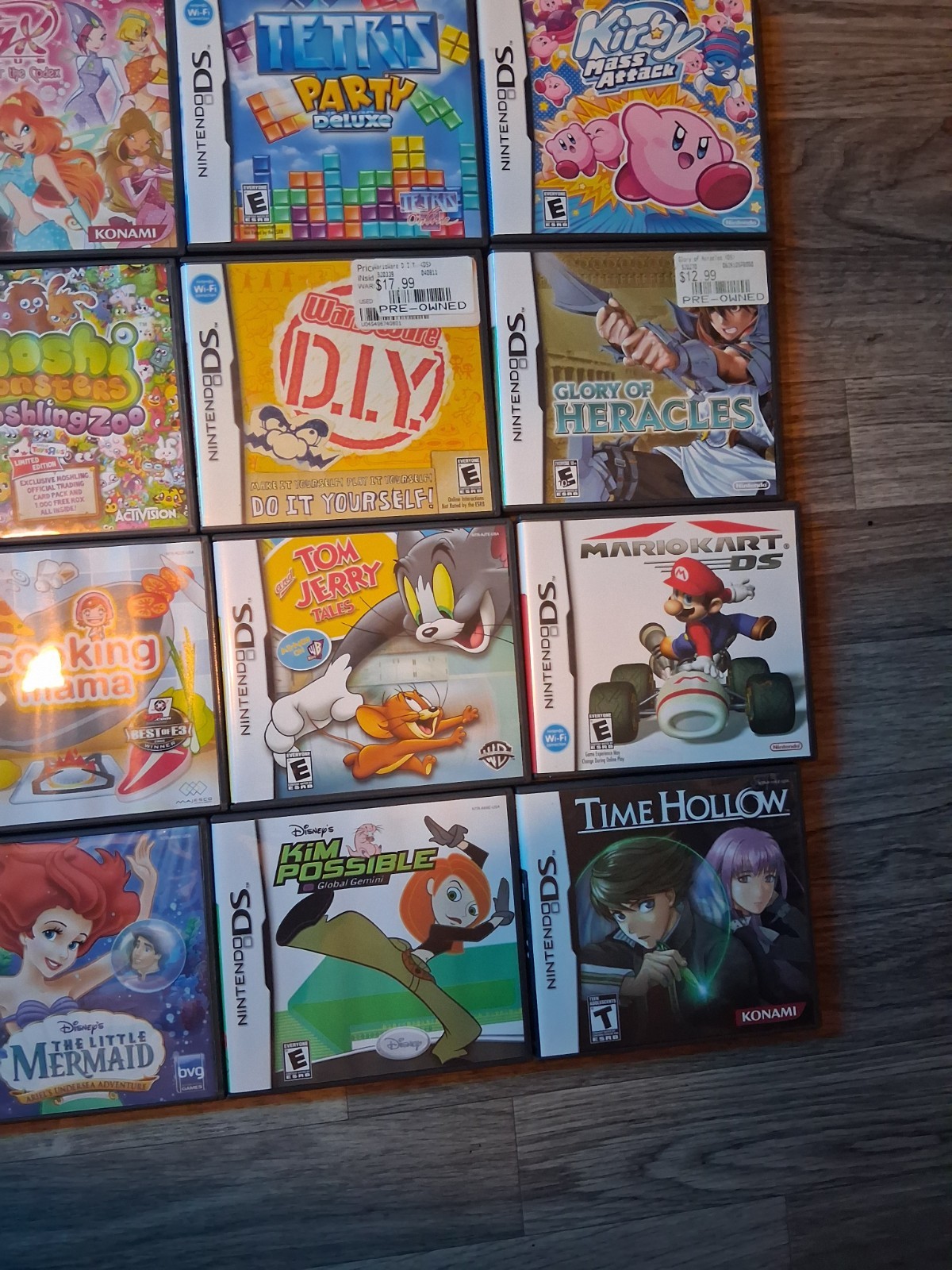 Nintendo DS GBA Case And Manual Lot 67 Cases Boxes Manuals + Inserts No Games