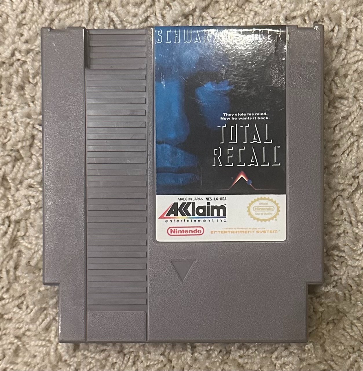 Total Recall Nintendo Entertainment System NES Tested