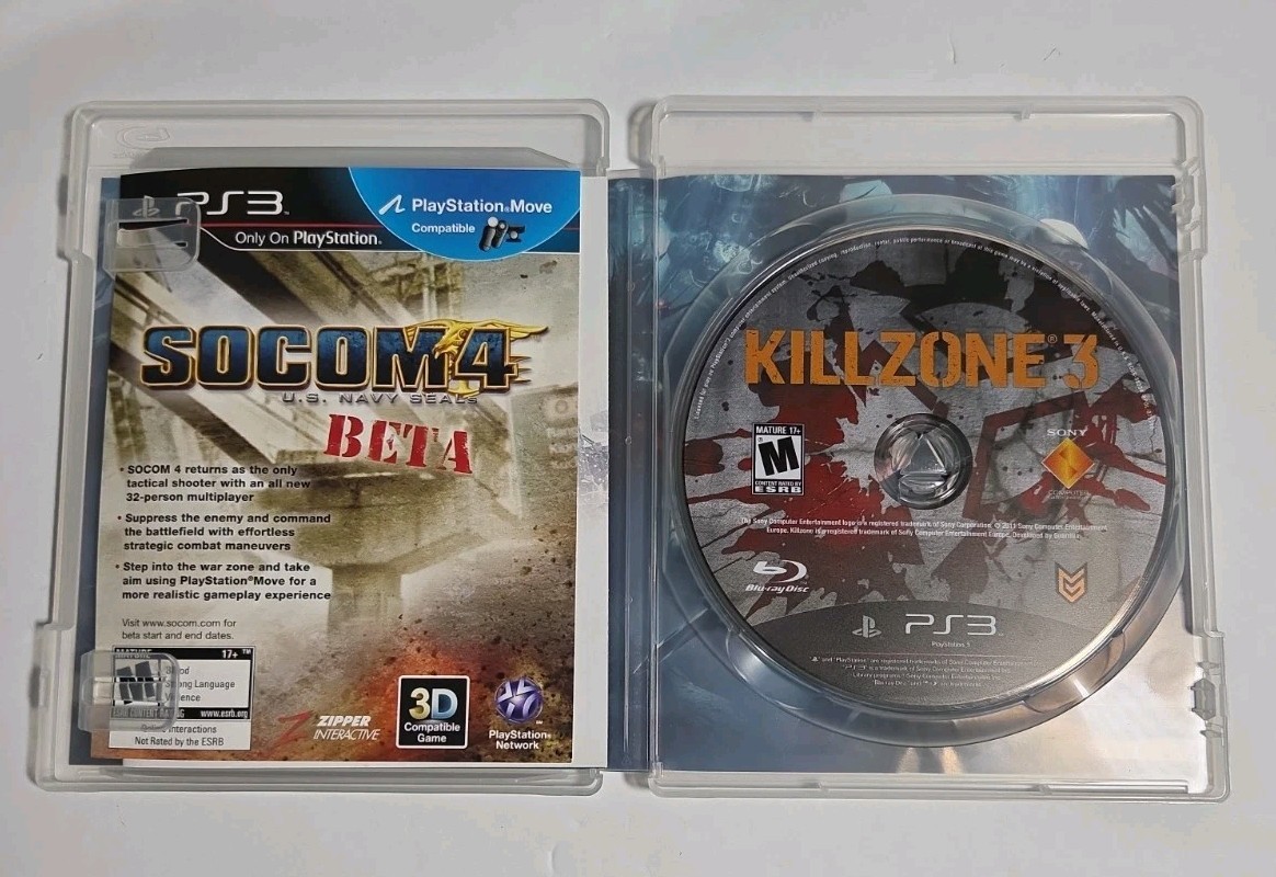 New Sony PlayStation Move Sharp Shooter for PlayStation 3 PS3 Gun Killzone 3