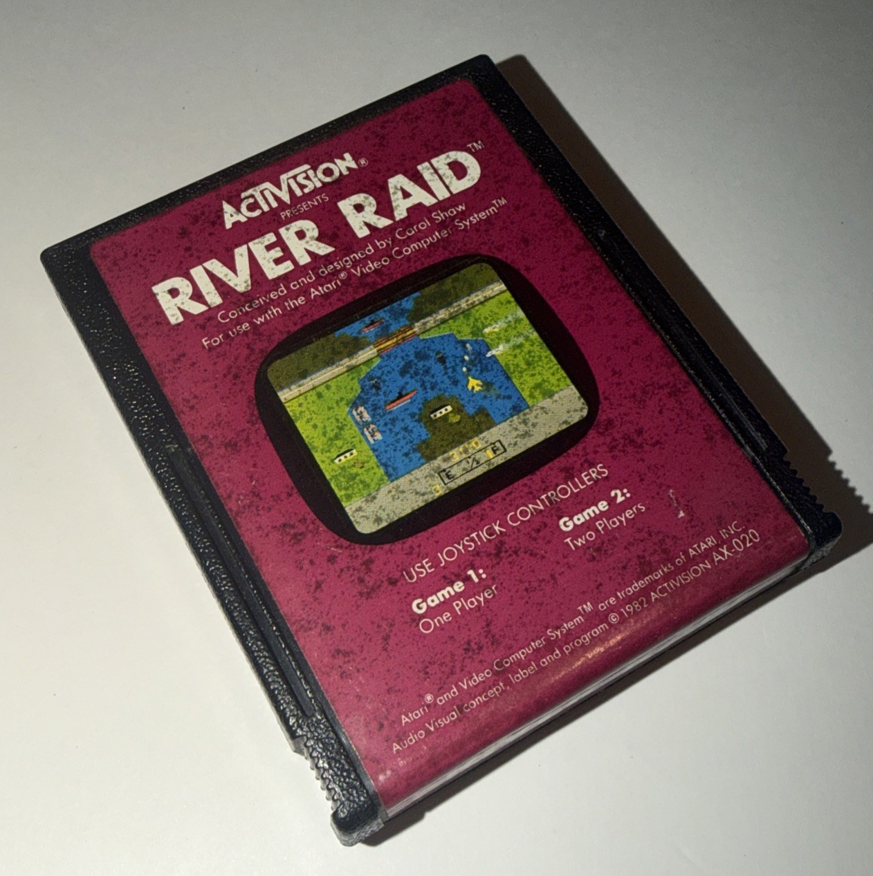 River Raid (Atari 2600, 1982) Tested & Working