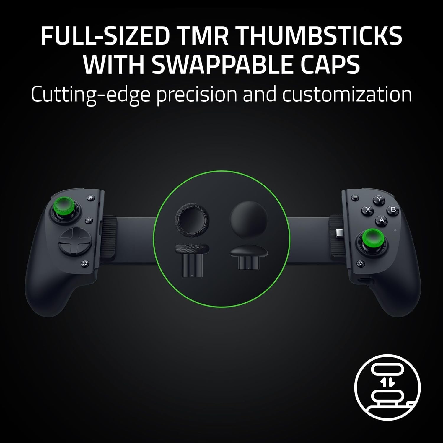 Razer Kishi V3 Pro XL Gaming Controller for iPad & Android Tablets up to 13″